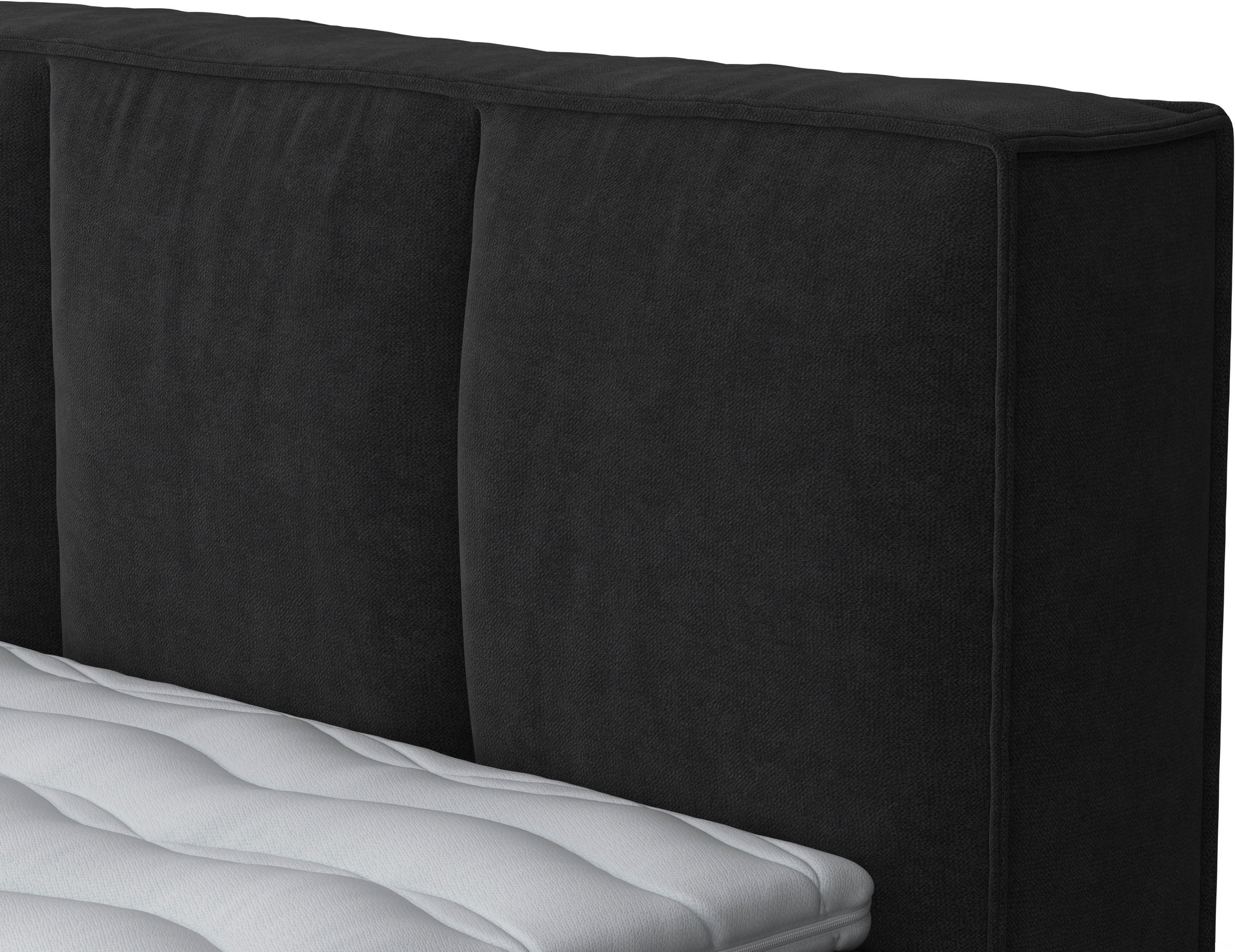 Home affaire Boxspringbett »Milano«, Boxbett inkl. Topper, 2 Matratzen, Härtegrade H2, H3 und H4 wählbar