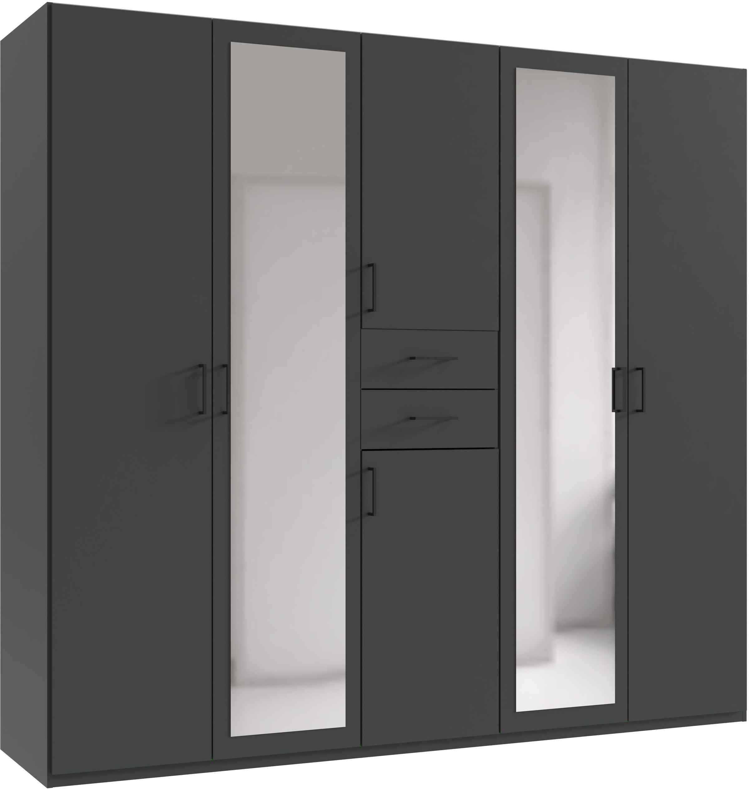 Wimex Kleiderschrank »Diver Drehtürenschrank mit Spiegel, 180, 225 o. 270cm günstig online kaufen