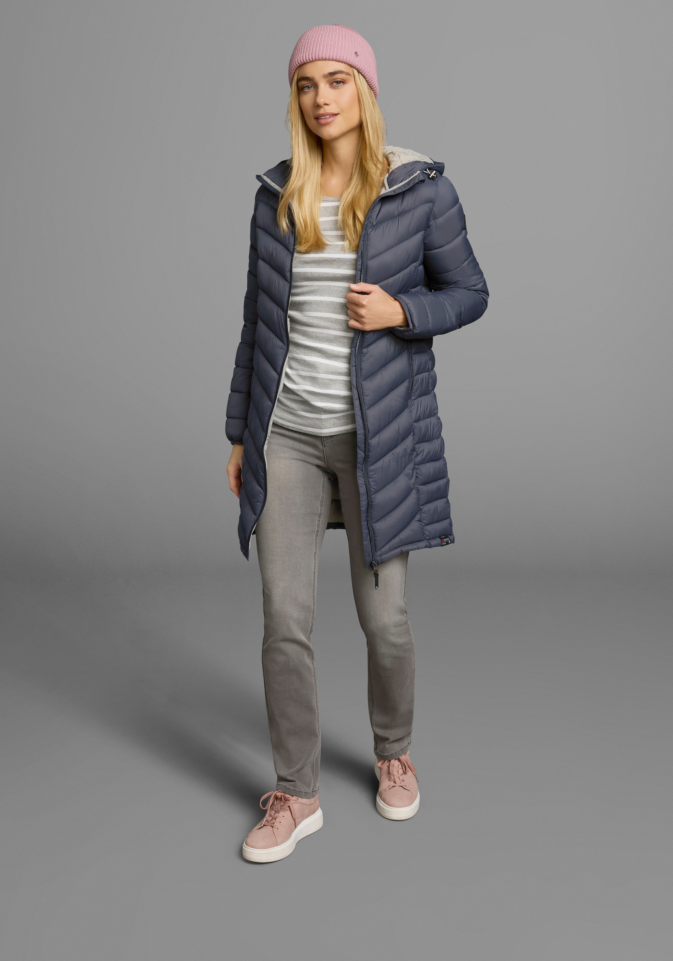 Polarino Steppmantel besonders leicht aber mit großem Wärmerückhaltevermögen