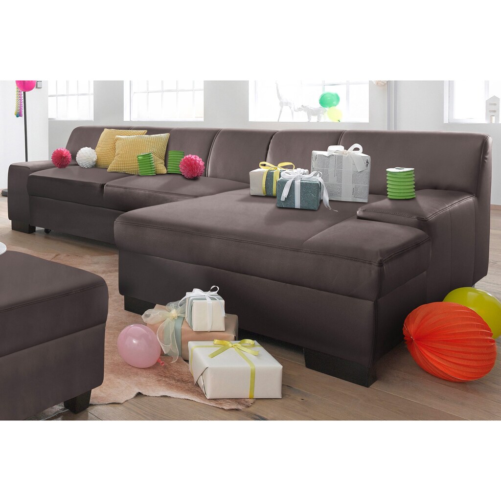 DOMO collection Ecksofa »Norma Top«