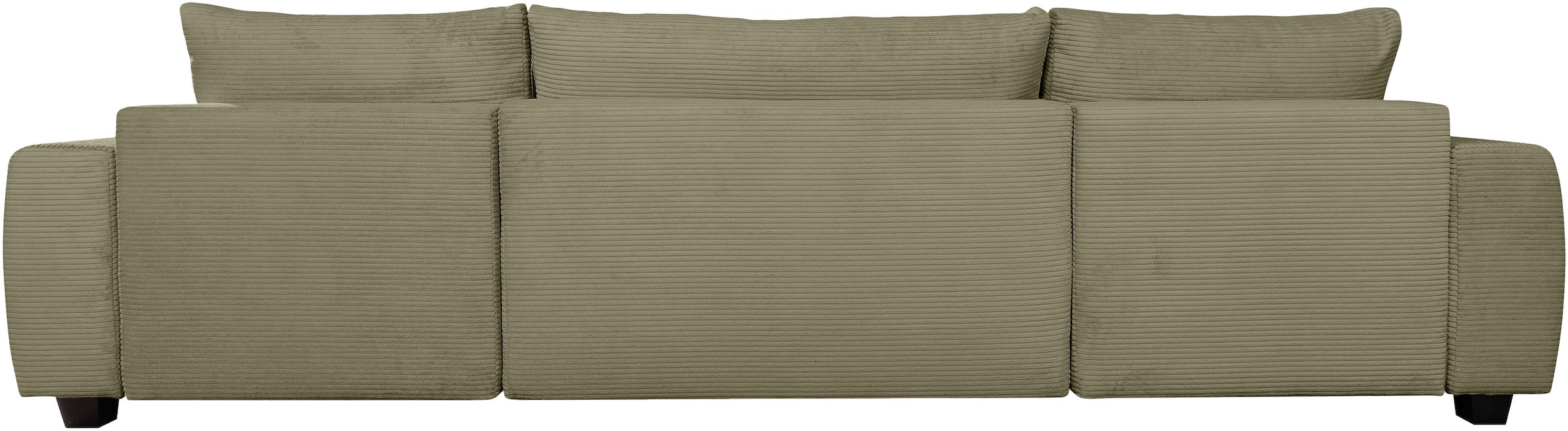OTTO home Wohnlandschaft »Bella U-Form, B: 314 cm, inkl. Schlaffunktion, auch in Cord« inkl. Bettkasten, Bonellfederkern, extra große Liegefläche: 269x135cm