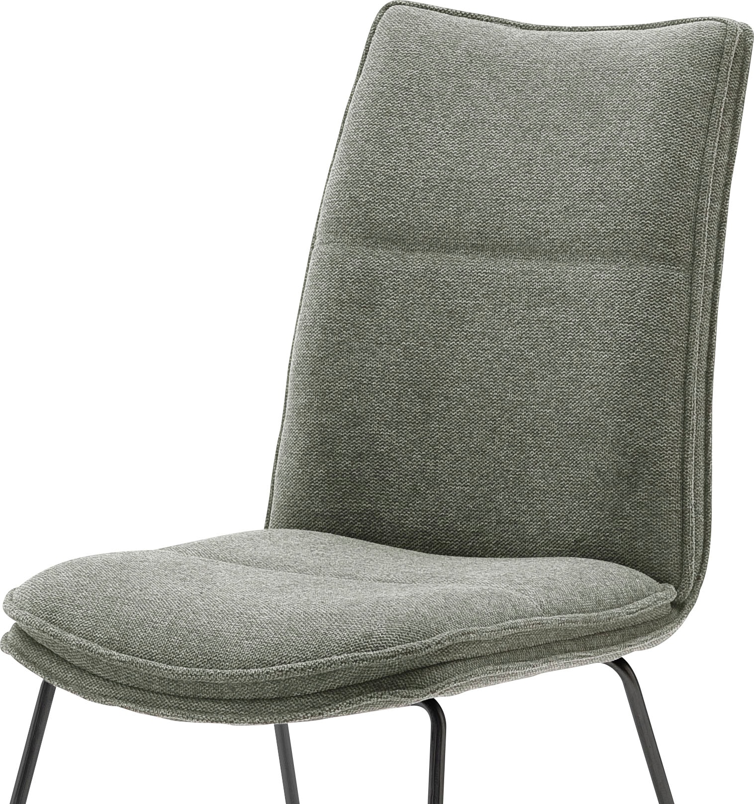 Rechnung auf furniture Stuhl bis (Set), St., Kg MCA belastbar Chenilleoptik, 2 »Hampton«, 120 Stuhl bestellen