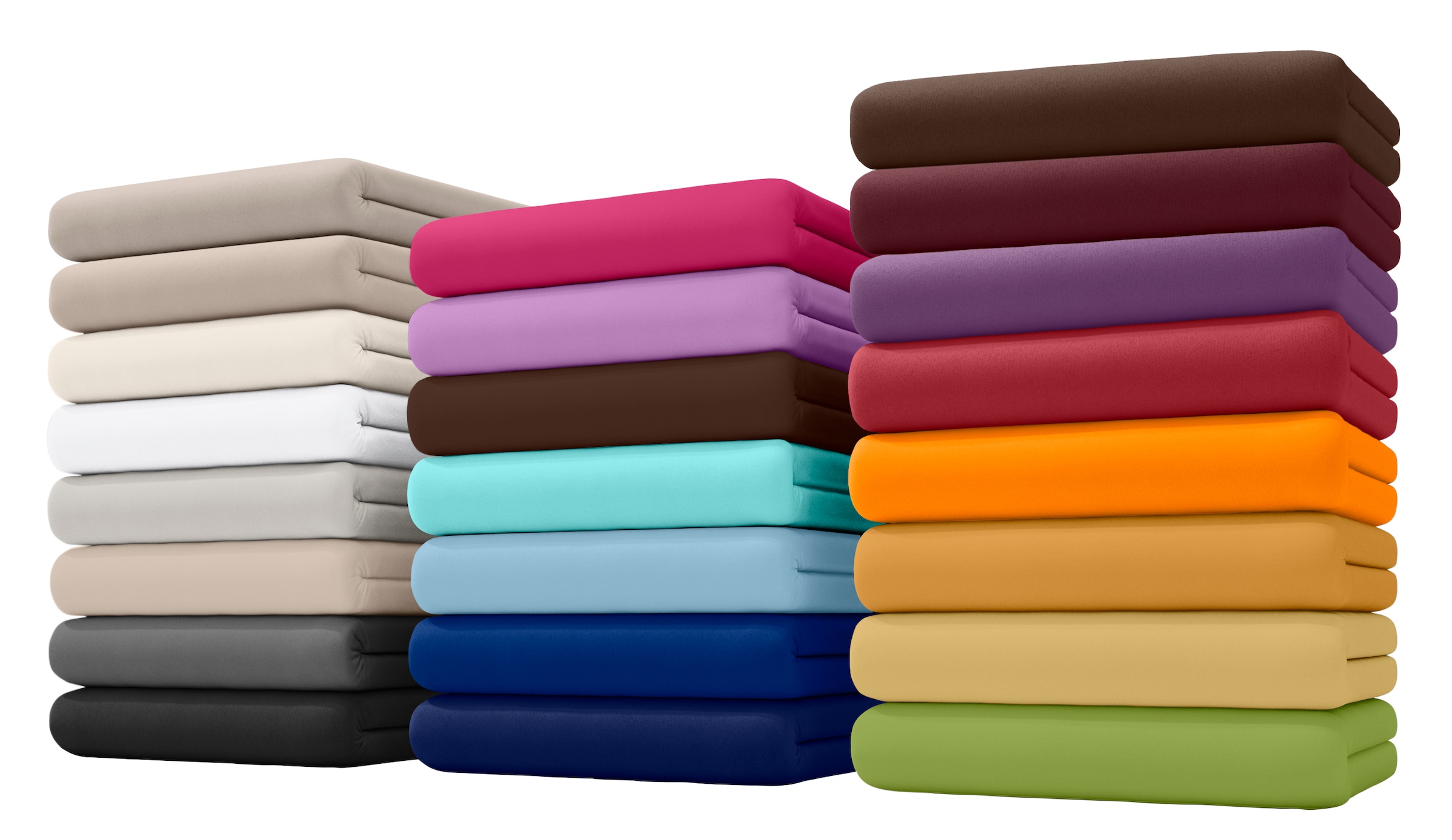bellana Spannbettlaken »Mako-Jersey exclusiv in Gr. 90x200, 140x200 oder 180x200 cm«, aus Baumwolle, für Matratzen bis 25 cm Höhe, Bettlaken, Spannbetttuch