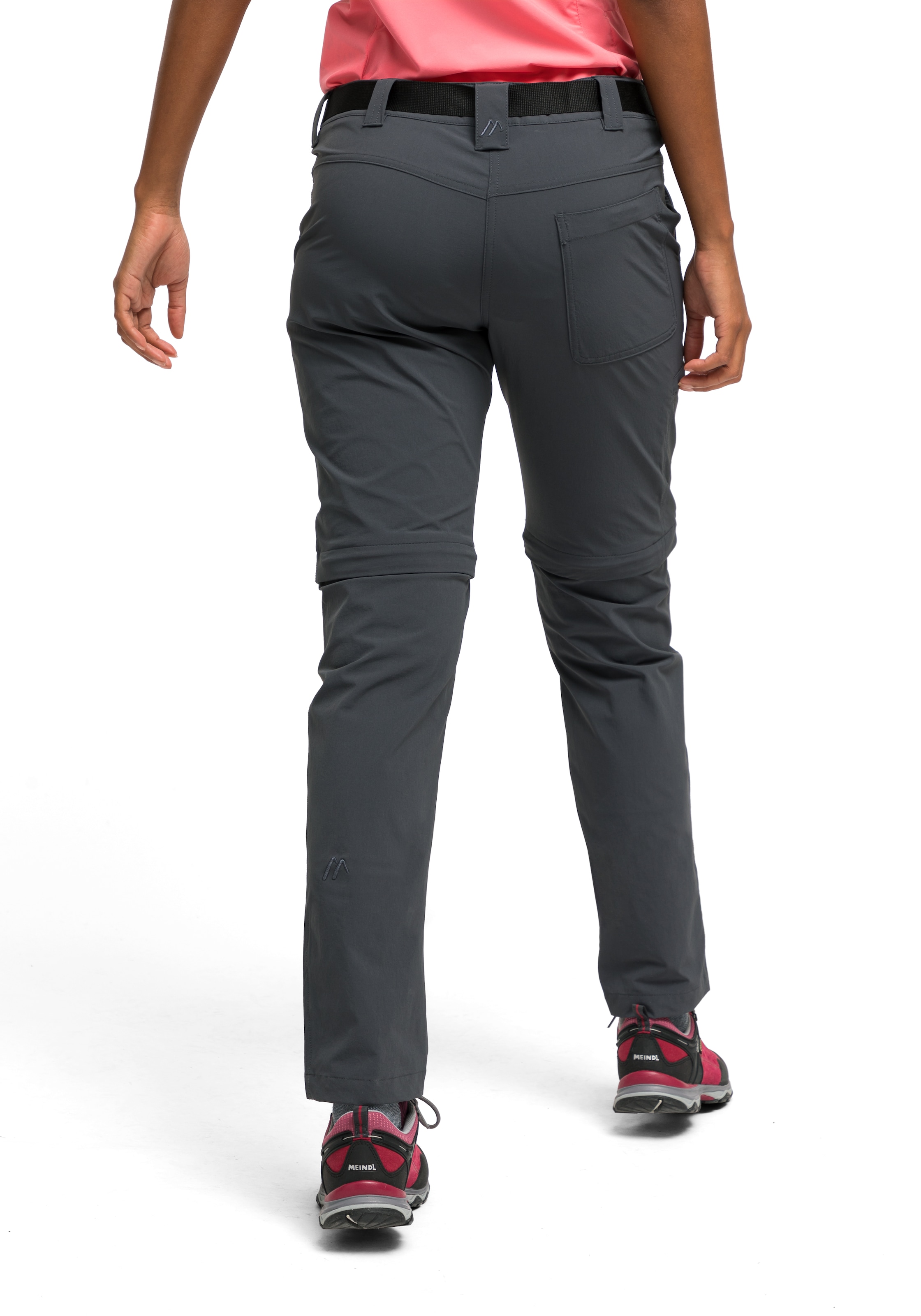 Maier Sports Funktionshose »Inara slim zip«, Damen Wanderhose, zipp-off Outdoor-Hose, 4 Taschen, Slim Fit