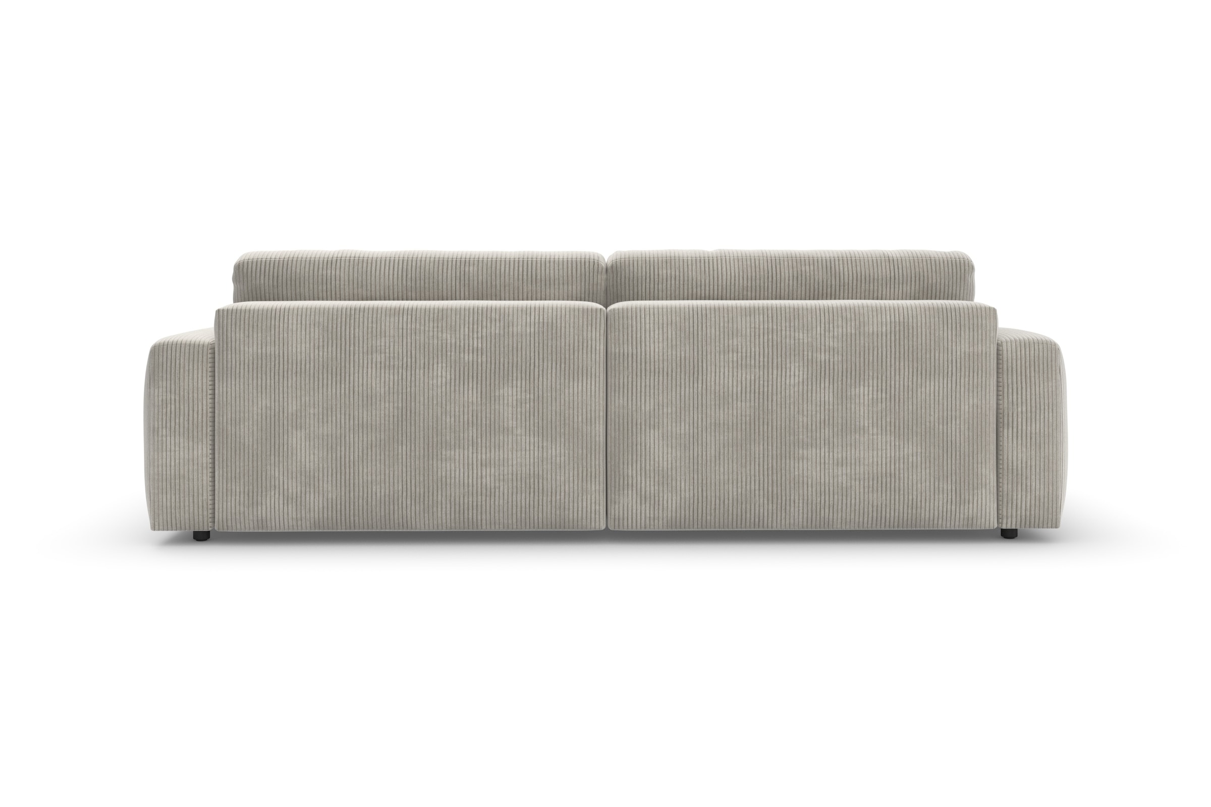 TRENDMANUFAKTUR Big-Sofa »Bourbon, Designsofa,«, mit extra hohem Sitzkomfort, in trendigem Cord Bezug erhältlich