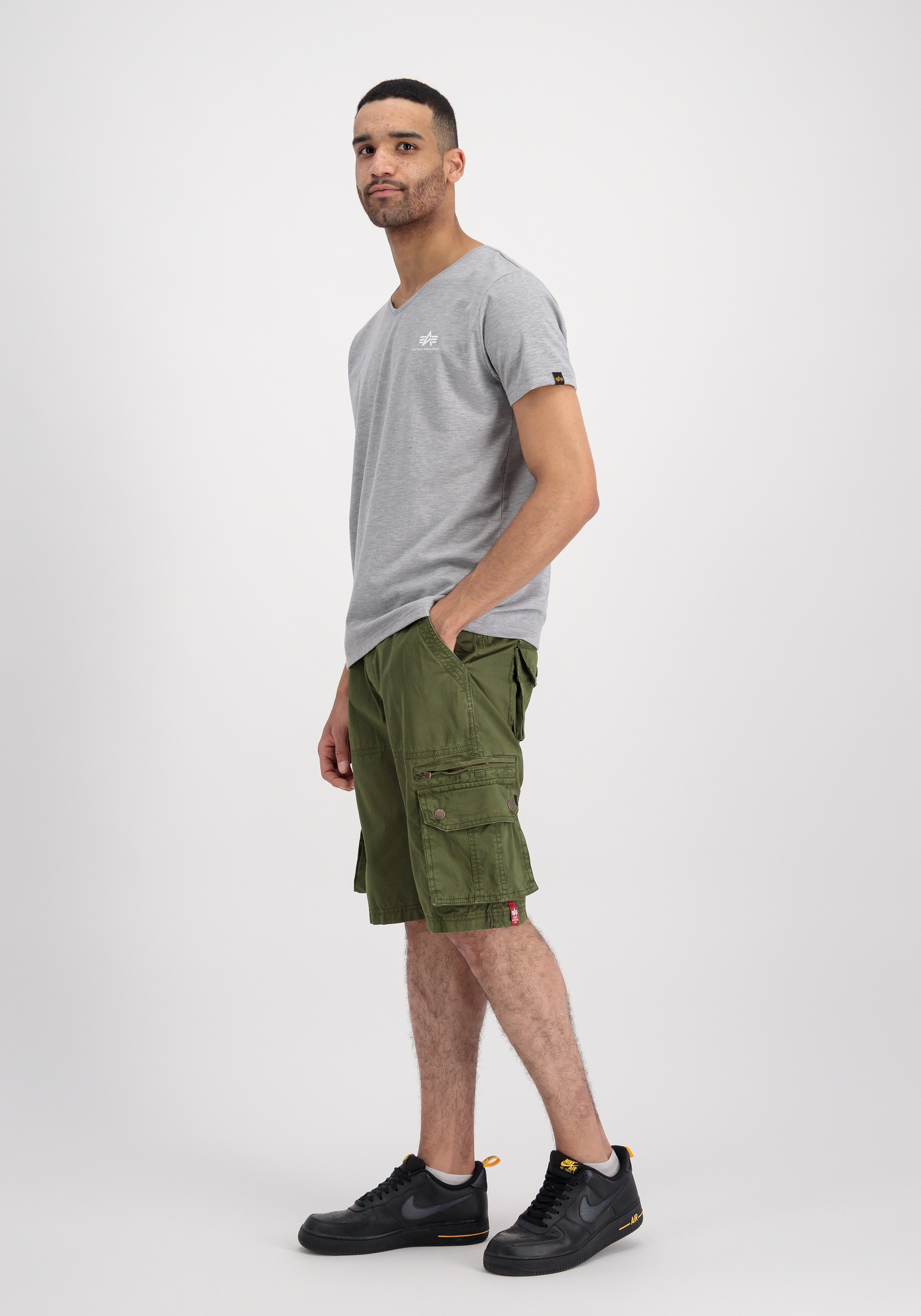 Alpha Industries T-Shirt »Basic V-Neck T-Shirt SL«