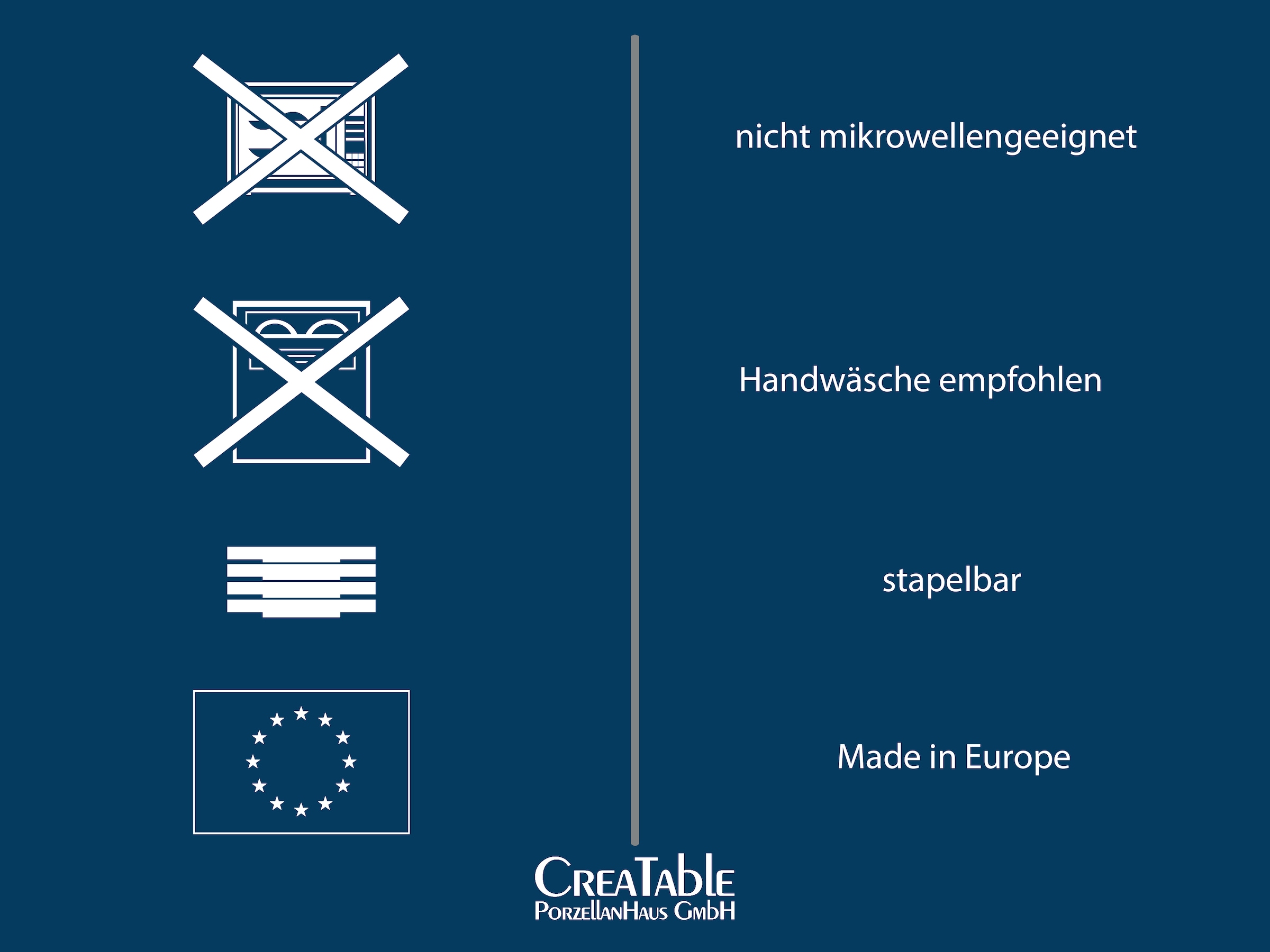 CreaTable Tafelservice »Allegra Goldband, Service 12-tlg.« Klassisch, Elegant, Von Hand gemalter Goldrand