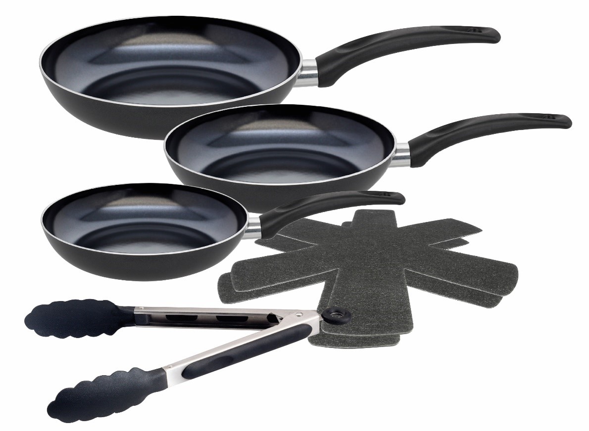 Elo - Meine Küche Pfannen-Set »Prima Cucina 6 teilig«, Aluminium, (Set, 6 tlg., 1x Bratpfanne Ø 20/24/28...