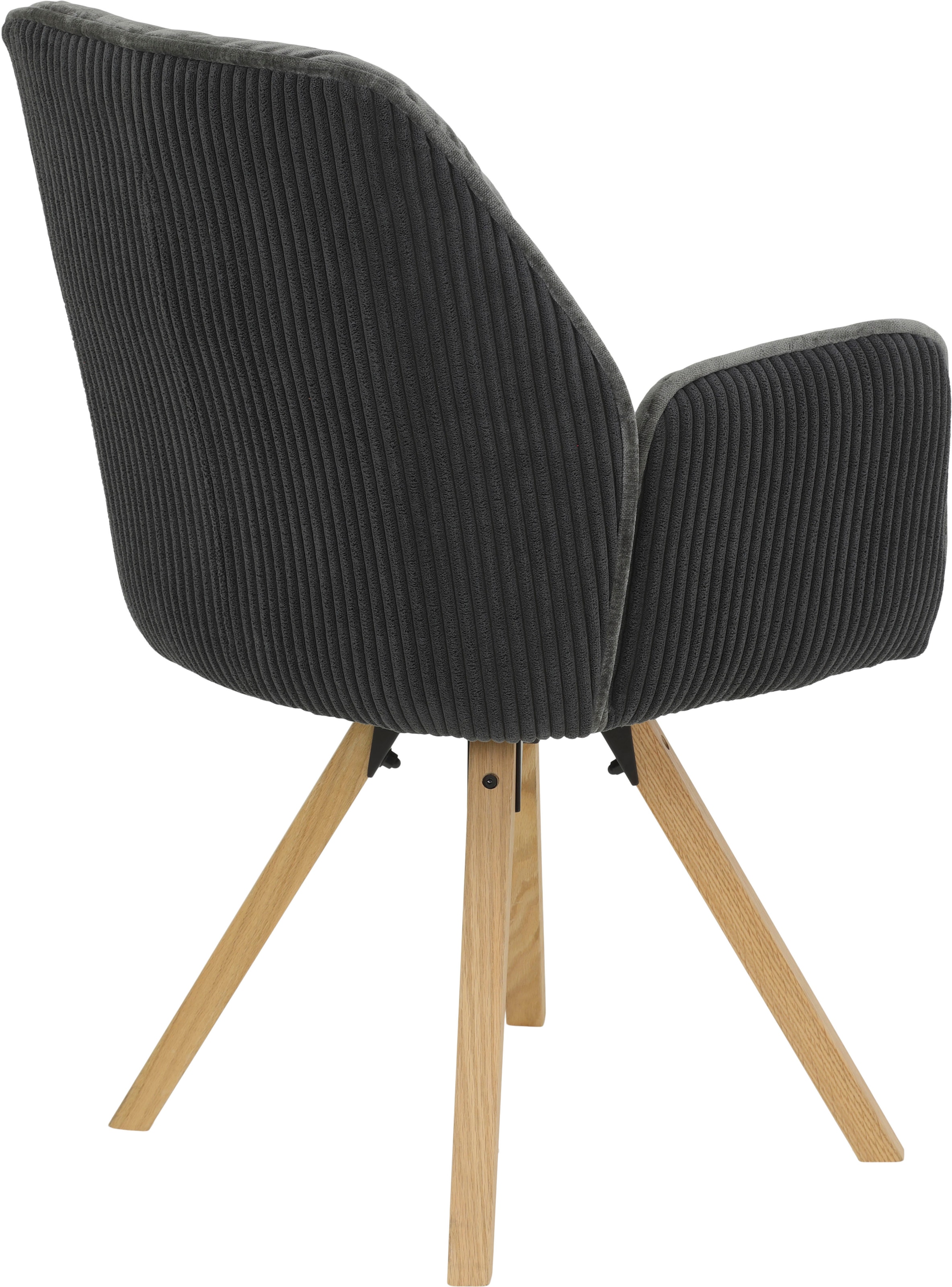 HELA Esszimmerstuhl »BEATRIX«, 2er-Set, Auto-Return 270°, Gestell Massivholz