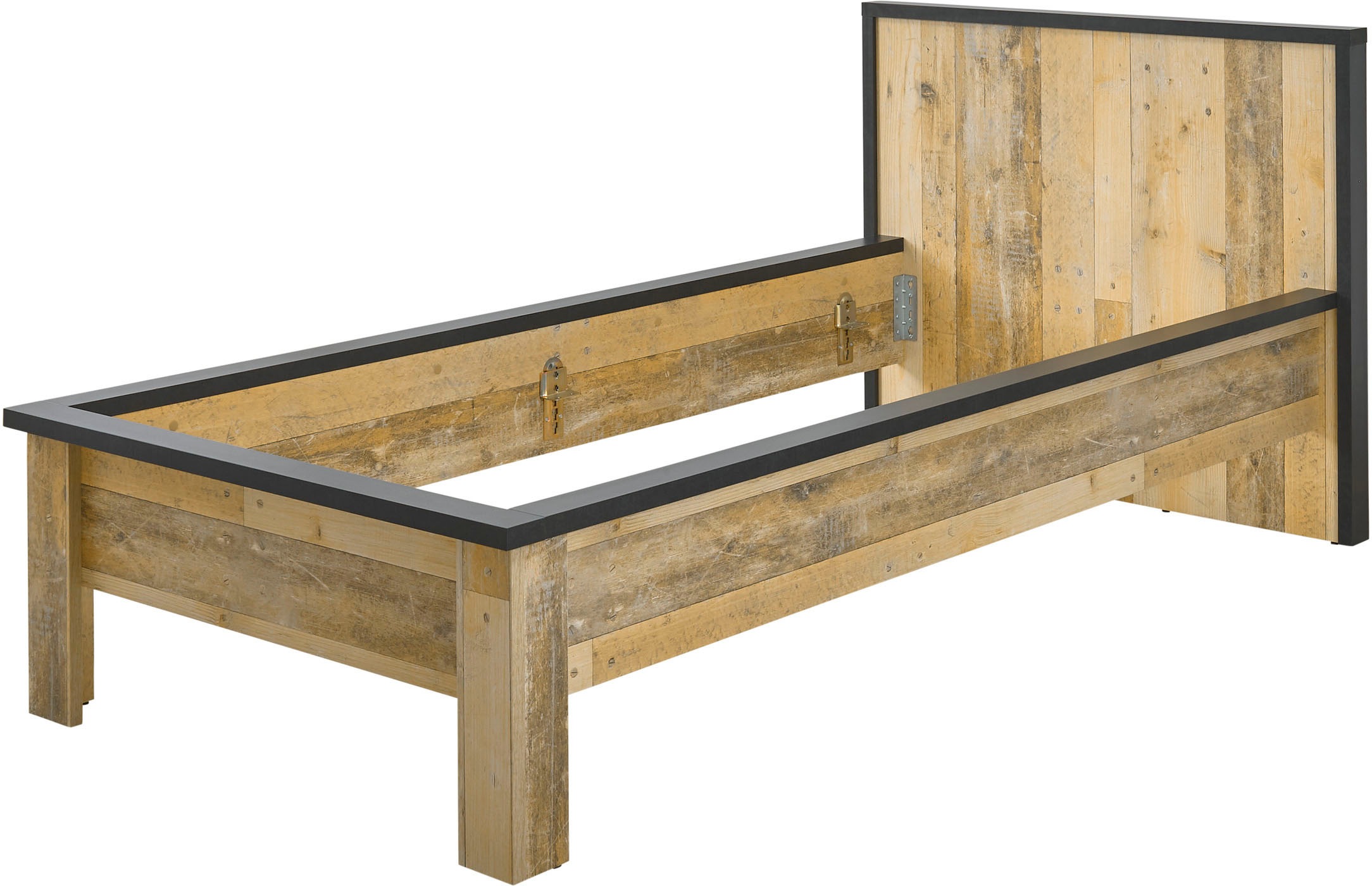 Home affaire Einzelbett »SHERWOOD Liegefläche 90/140 oder 180x200 cm« aus F günstig online kaufen