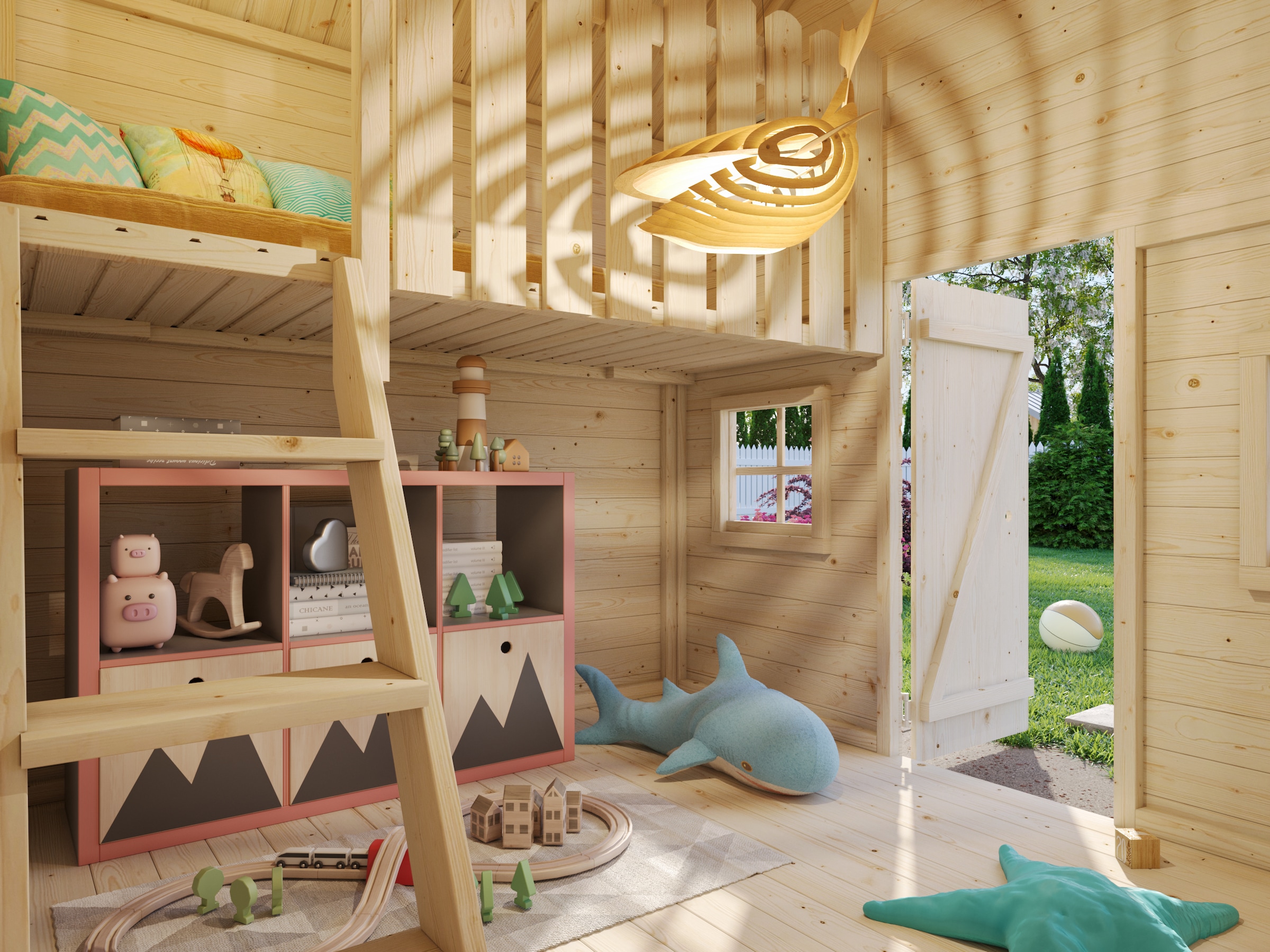 Palmako Spielhaus »Tom 3,8 m²« BxTxH: 258x224x224 cm