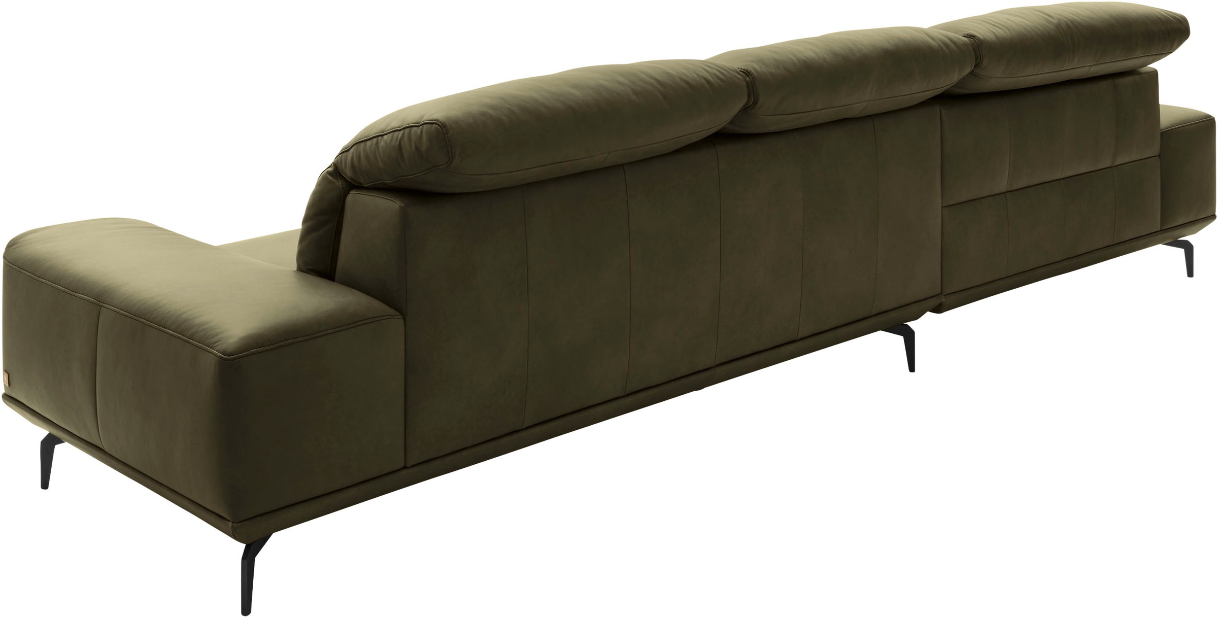 Musterring Wohnlandschaft »MR 2490« Fuß schwarz, Sitzhöhe 48cm, wahlweise mit Funktionen, Maße 342x207 cm