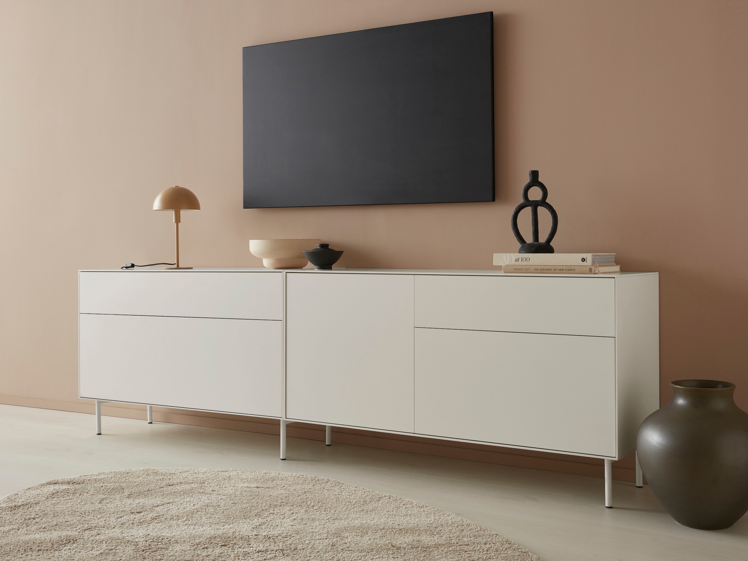 LeGer Home by Lena Gercke Lowboard »Essentials«, (2 St.), Breite: 239cm, MD günstig online kaufen