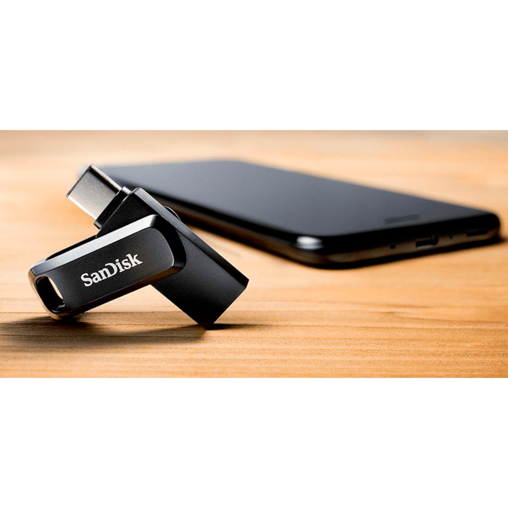 Sandisk USB-Stick »Ultra® Dual Drive USB Type-C™ 256 GB«, (USB 3.1)