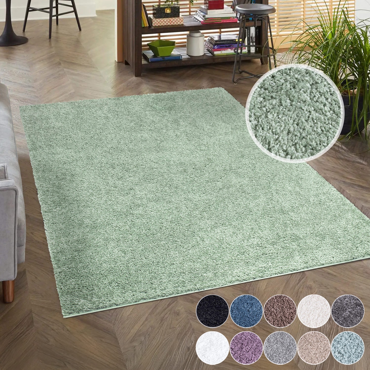 Carpet City Hochflor-Teppich »City Shaggy«, rechteckig, 30 mm Höhe, Auch al günstig online kaufen