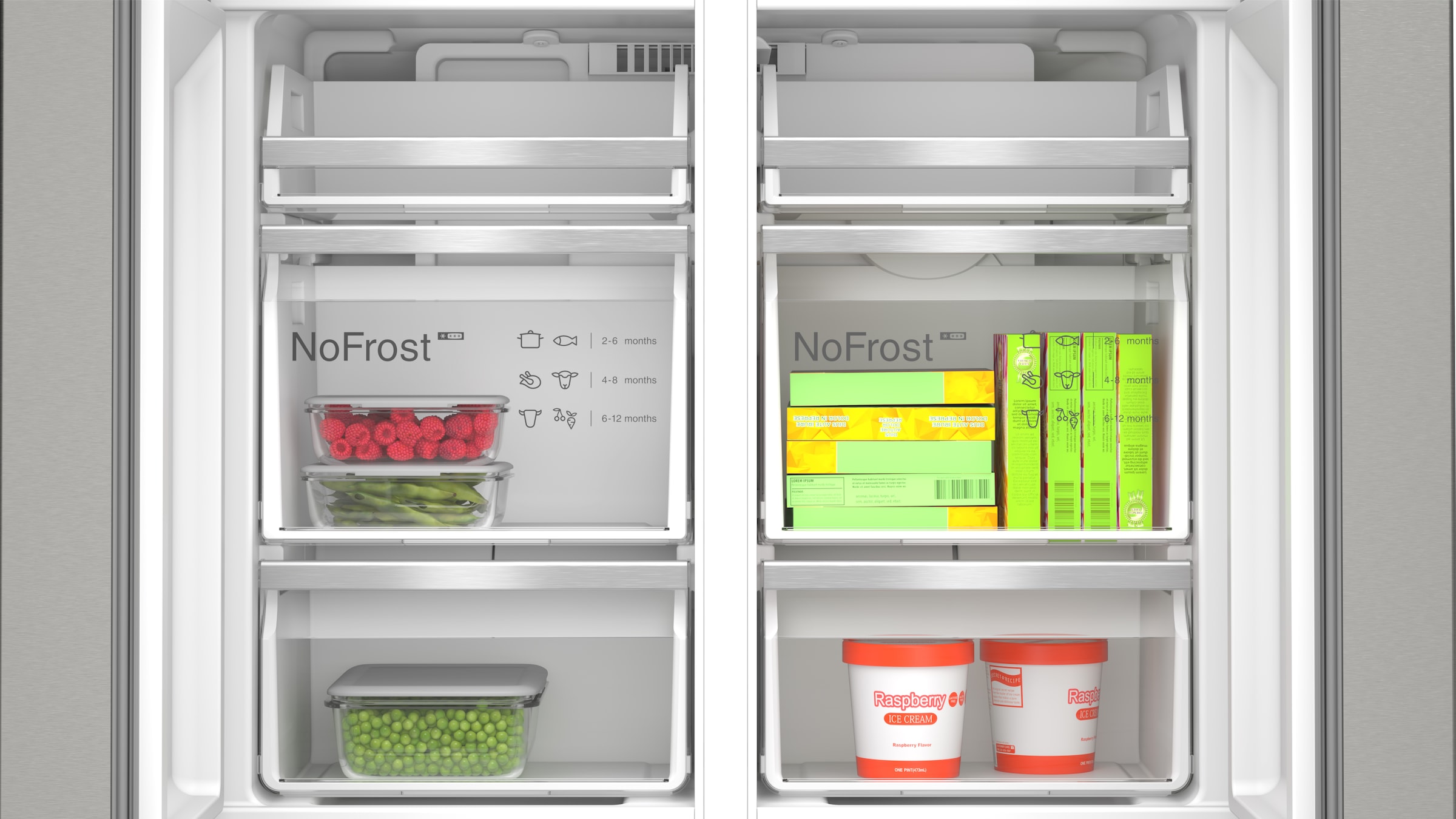 BOSCH Multi Door Serie 6 »KFI96APEA«