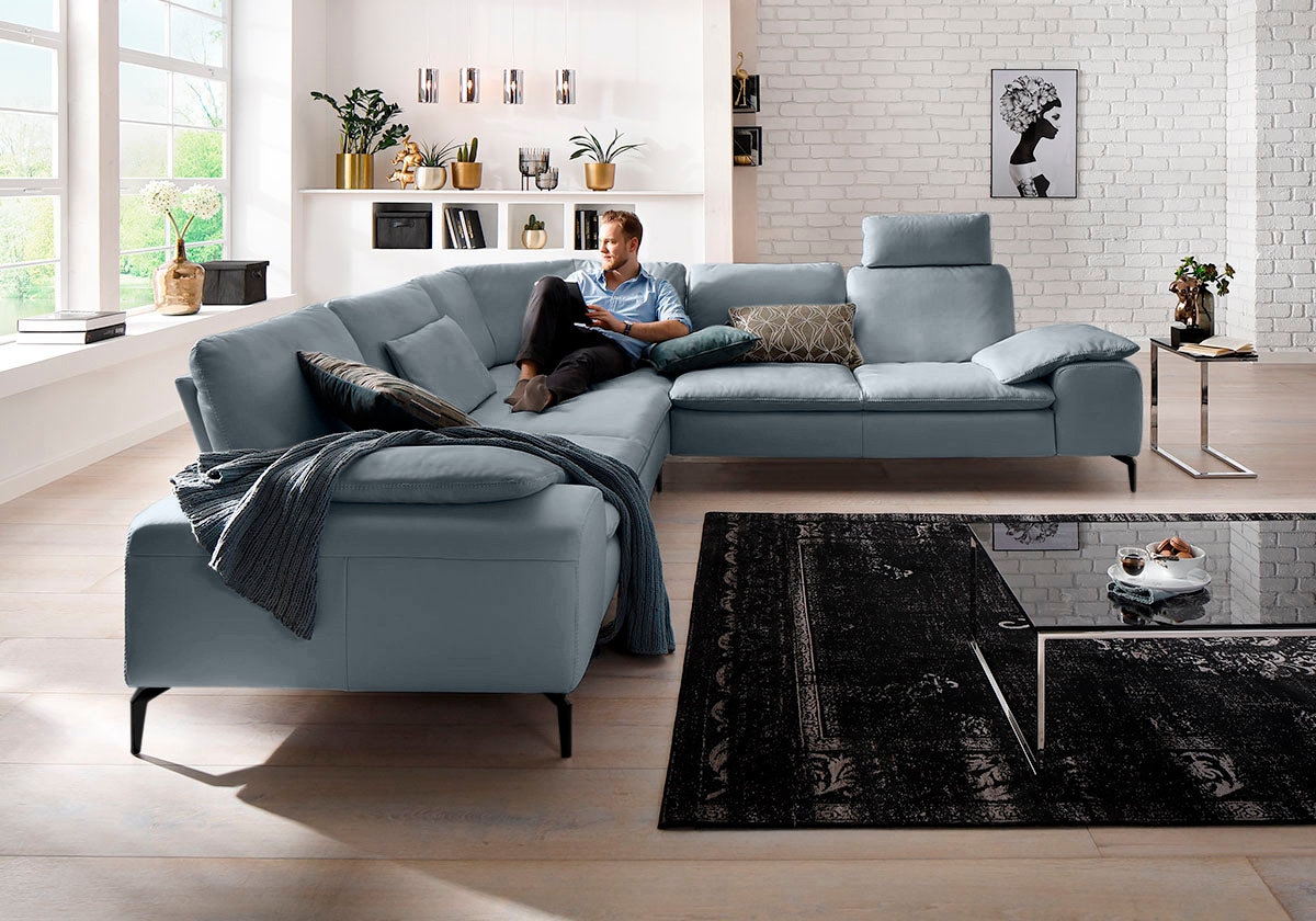W.SCHILLIG Ecksofa »valentinoo, Designsofa, elegant und bequem, L-Form« mit günstig online kaufen