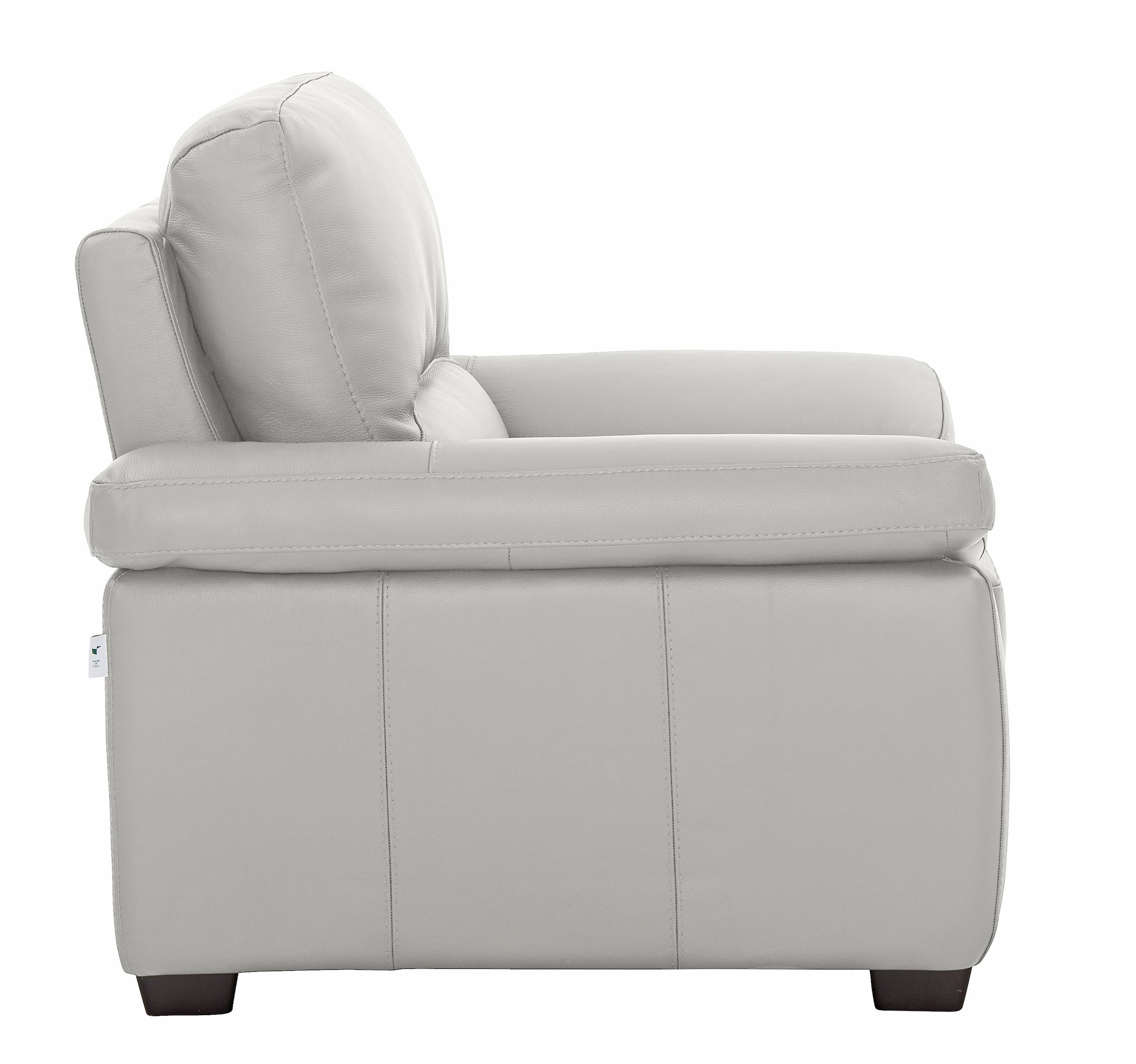 CALIA ITALIA Sessel »Gaia, hochwertiger, edler Ledersessel mit erstklassigem Sitzkomfort« in zwei hochwertigen Lederqualitäten