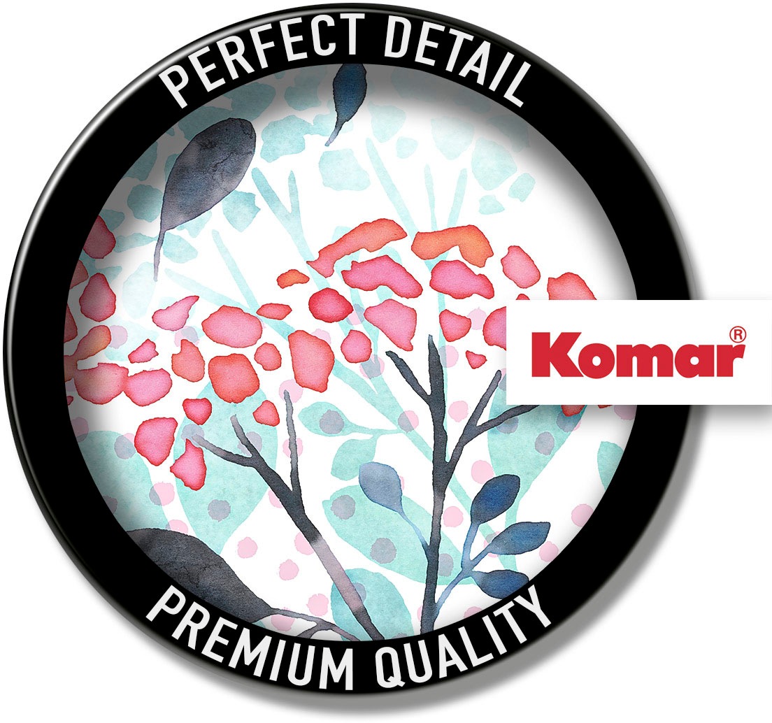 Komar Vliestapete »Digitaldruck Vlies - Summer Breath - Größe 400 x 250 cm«, bedruckt, Wohnzimmer, Schlafzimmer