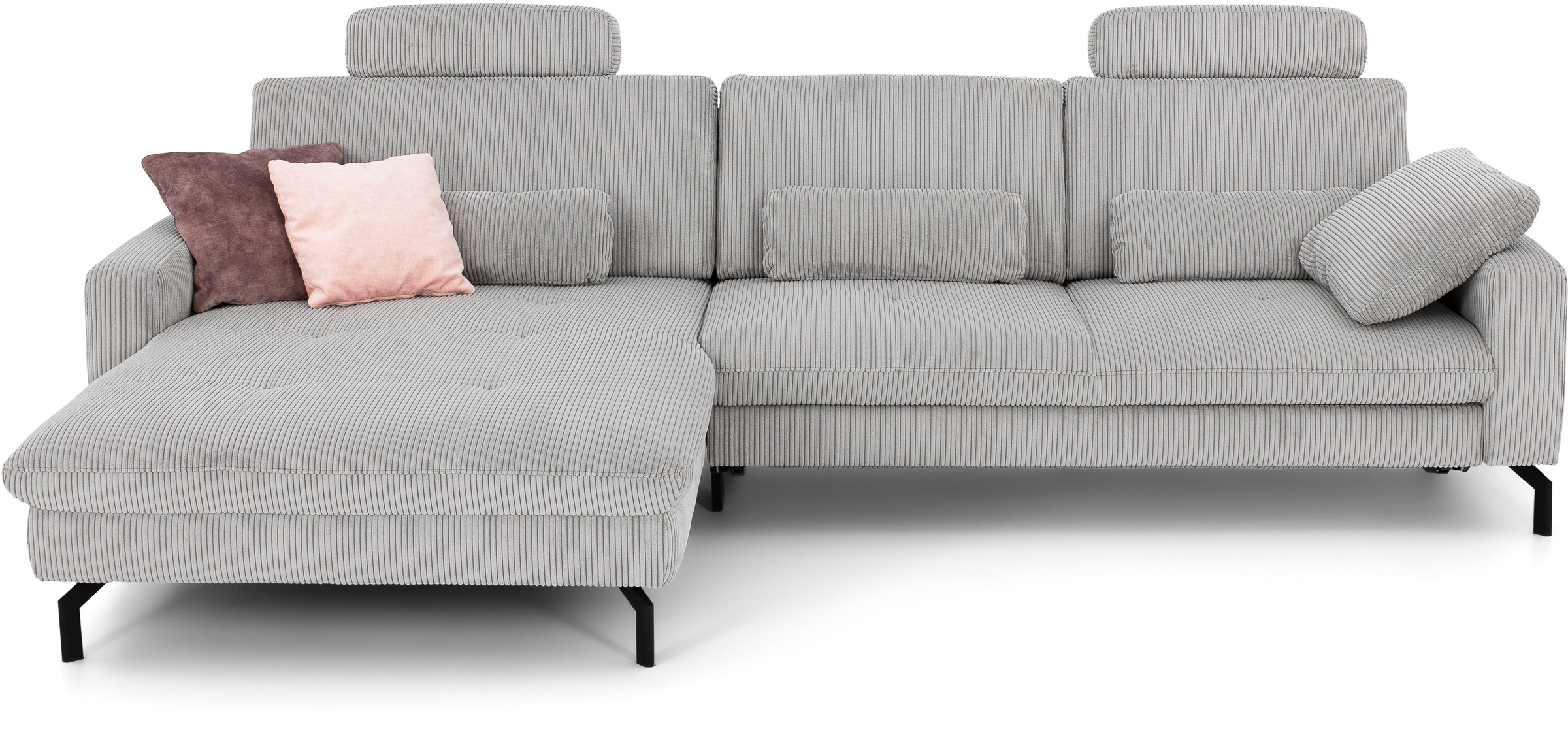 Die PlanBar Ecksofa "MP-IN20110 L-Form mit Federkern-Polsterung", optional günstig online kaufen