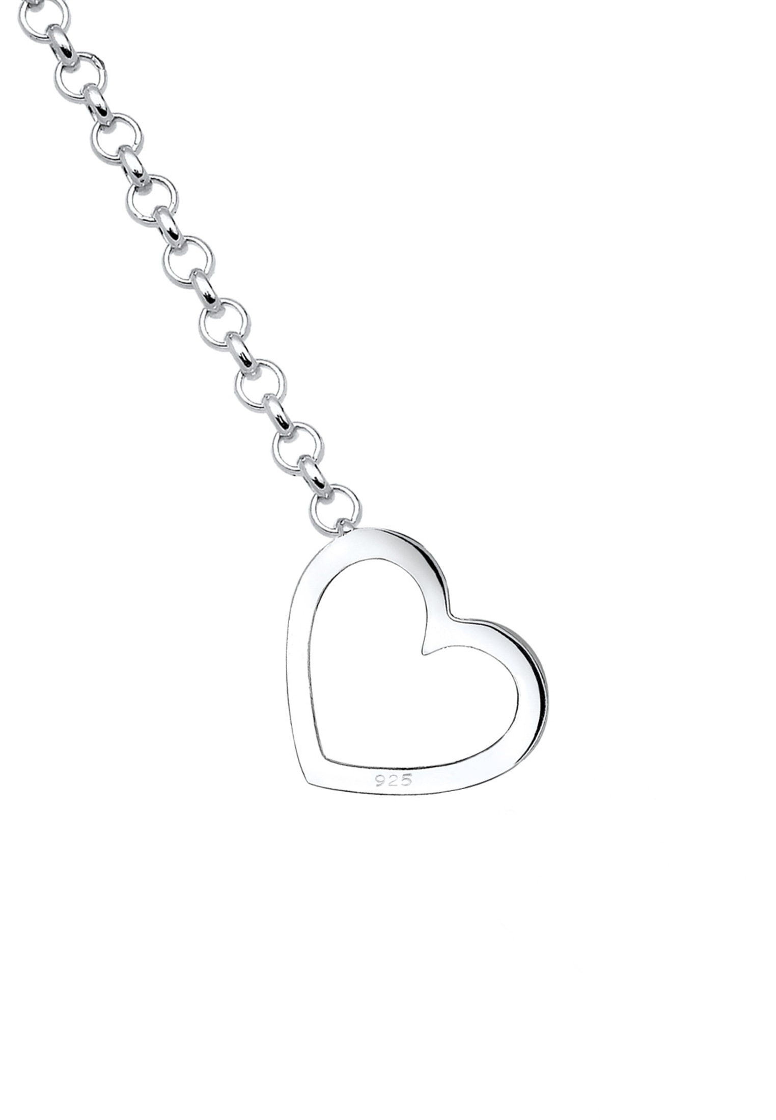 Elli Kette mit Anhänger »Y-Kette Herz Liebe Pfeil Amore 925 Sterling Silber«