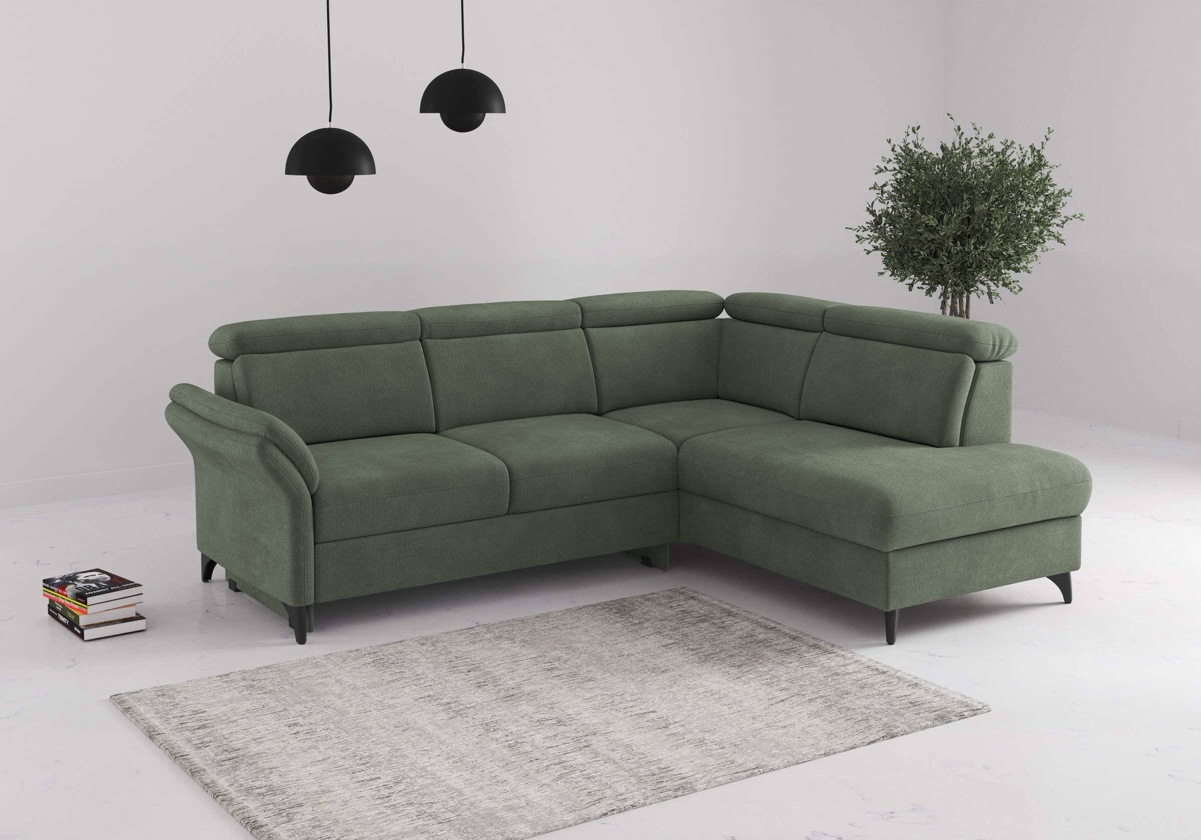 sit&more Ecksofa »Glendale« inkl. Kopfteilverstellung,wahlweise mit Vorzieh günstig online kaufen