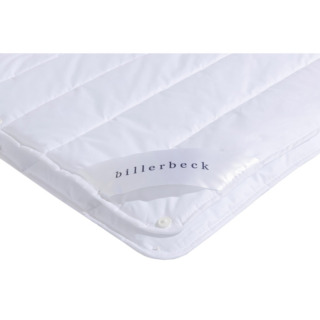 billerbeck Microfaserbettdecke »Liliane, Bettdecke in 135x200 cm, 155x220 cm, Bezug aus Baumwolle«, normal, Füllung 100% Polyester-Hohlfaser, Bezug 100% Baumwolle, (1 St.)