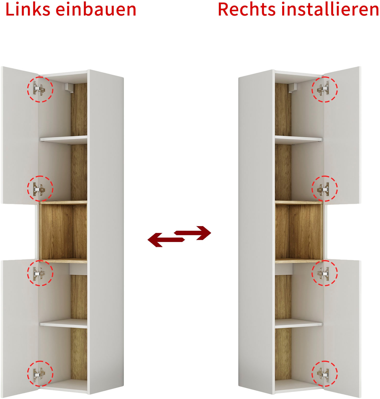 welltime Hochschrank »VALENCIA«