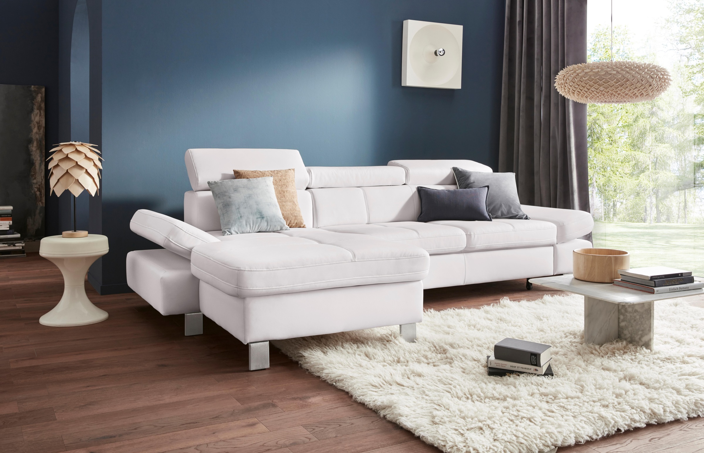 exxpo - sofa fashion Ecksofa »Fiji, hochwertige Detailverarbeitung im Sitz günstig online kaufen