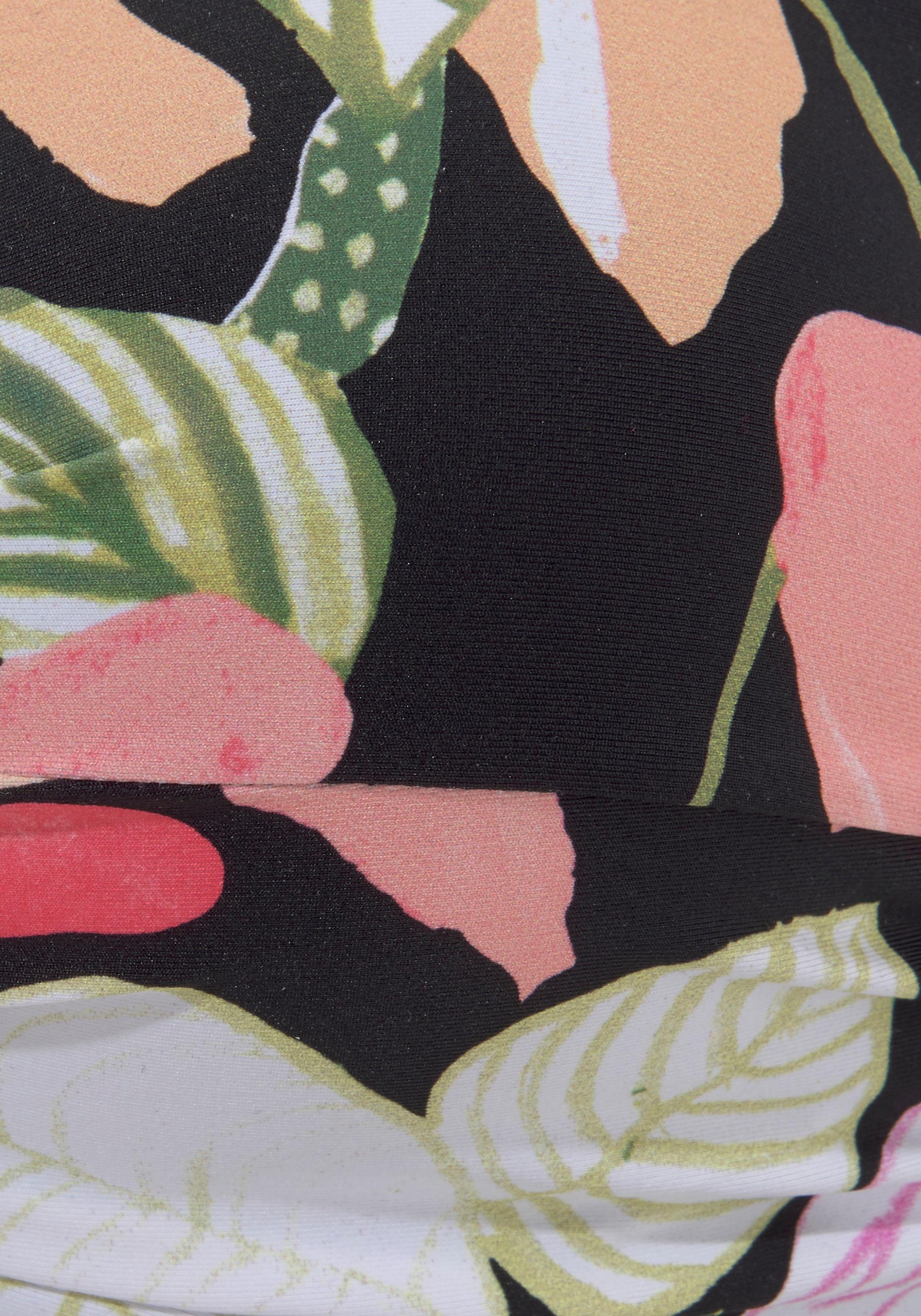4. Bild von s.Oliver Bandeau-Bikini-Top »Herbst«, mit floralem Design