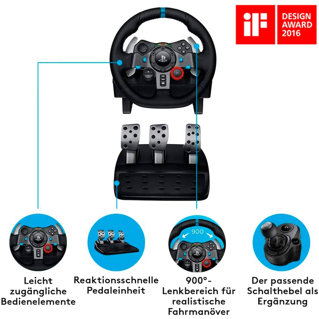 Logitech G Gaming-Lenkrad »G29 Driving Force«