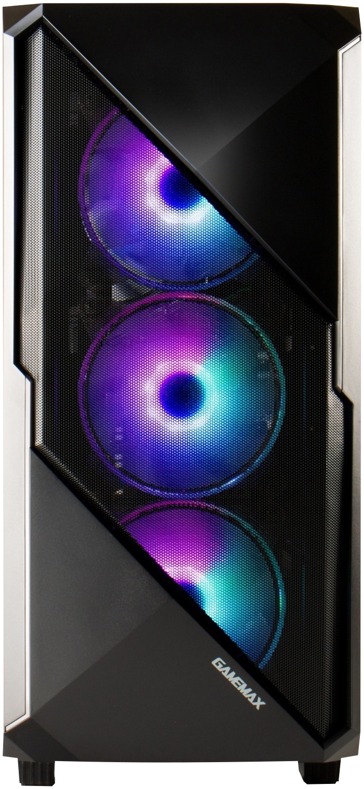 GAMEMAX Gaming-PC-Komplettsystem »GigaDeal Striker 2787 AMD Ryzen 5 7500F 16GB DDR5 1TB SSD RTX 5060Ti« 32 ″ AMD Ryzen 5 GeForce RTX™ 5060 Ti 16 GB RAM 1.000 GB SSD Windows 11, DDR5 RAM + Gigabyte GS32QCA LED-Monitor Curved, 80 cm 32"