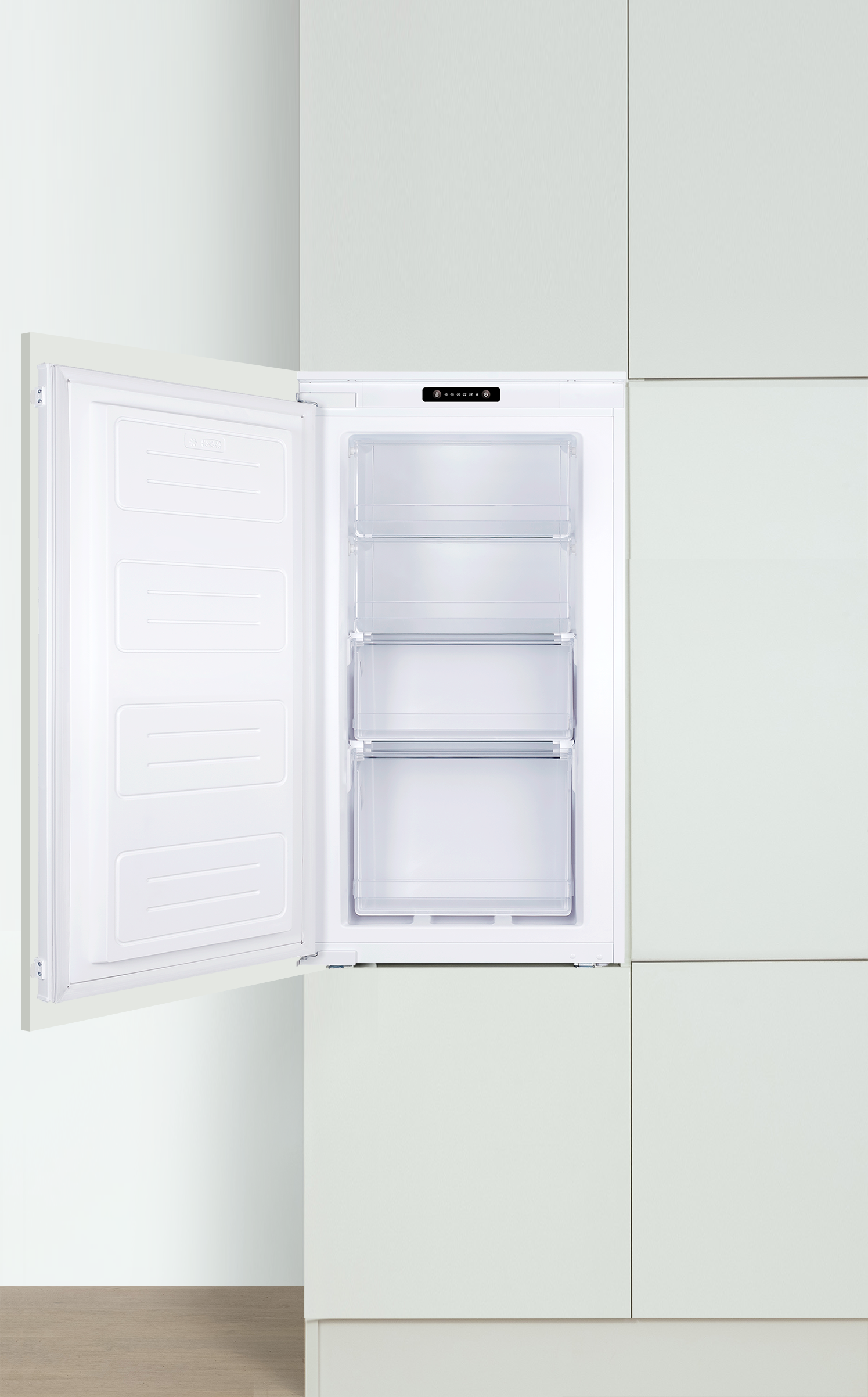 Amica Einbaugefrierschrank »EGSS 321 900«, 87,1 cm hoch, 54 cm breit, Supergefrierfunktion