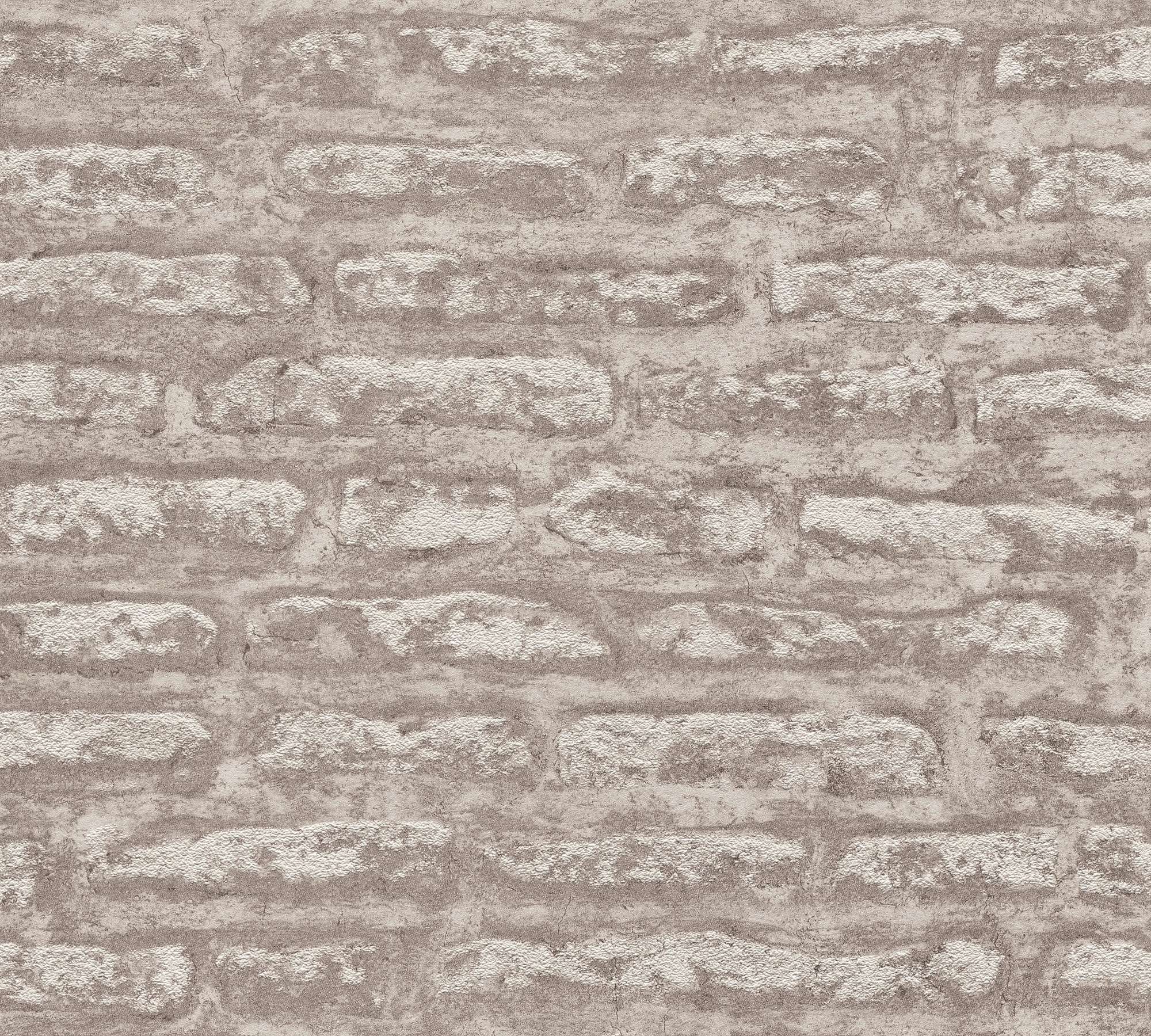 A.S. Création Vliestapete »Attractive 2 Tapete Steinwand«, matt-gemustert-neutral, Steinoptik steintapete steinoptik steinwand Hellbraun Tapeten Design