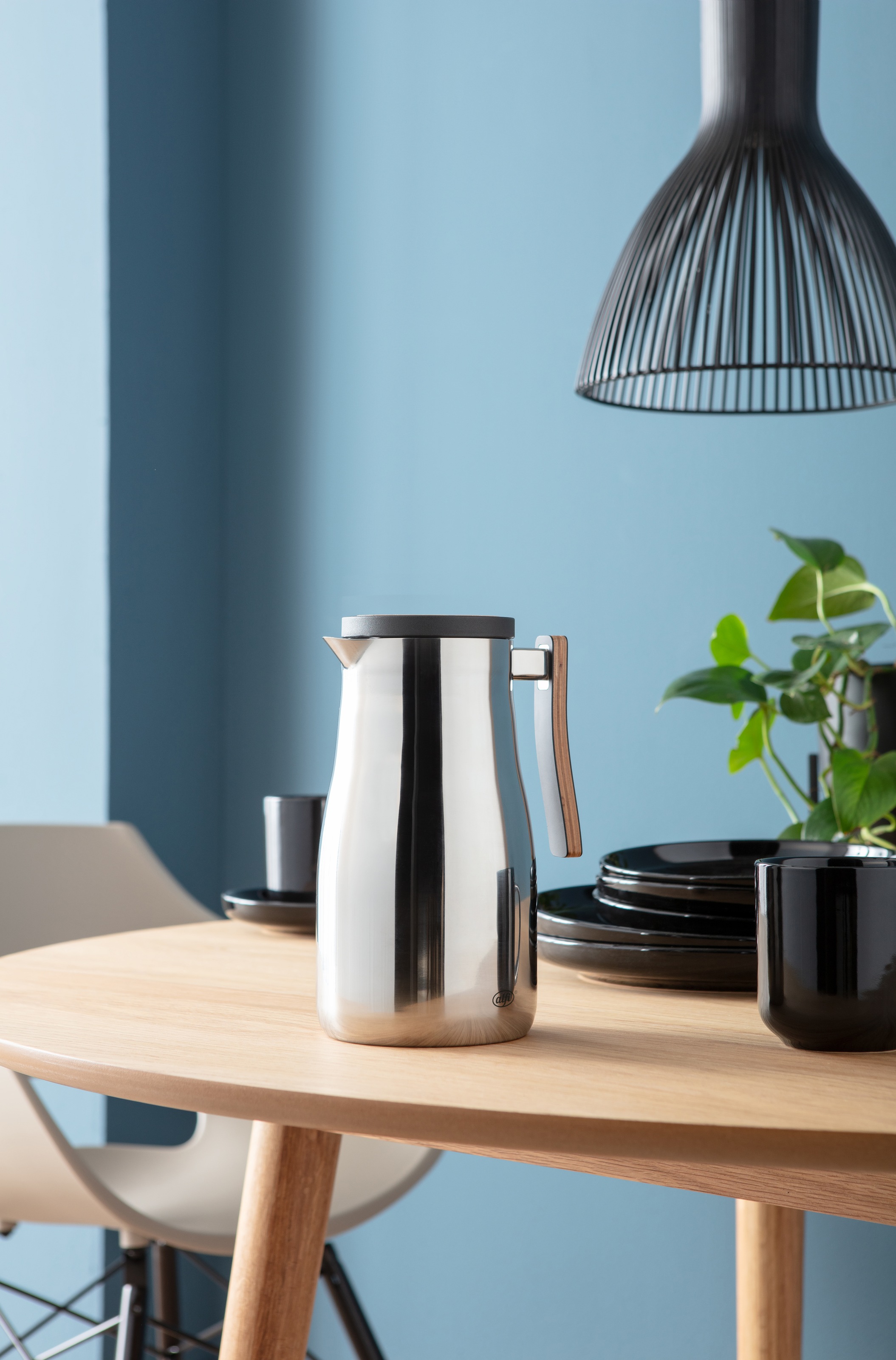 Alfi Isolierkanne »STUDIO ALLURE, aus doppelwandigem Edelstahl« 1 l 1 Stk. tlg. 12h heiß & 24h kalt, ergonomischer Griff, große Öffnung