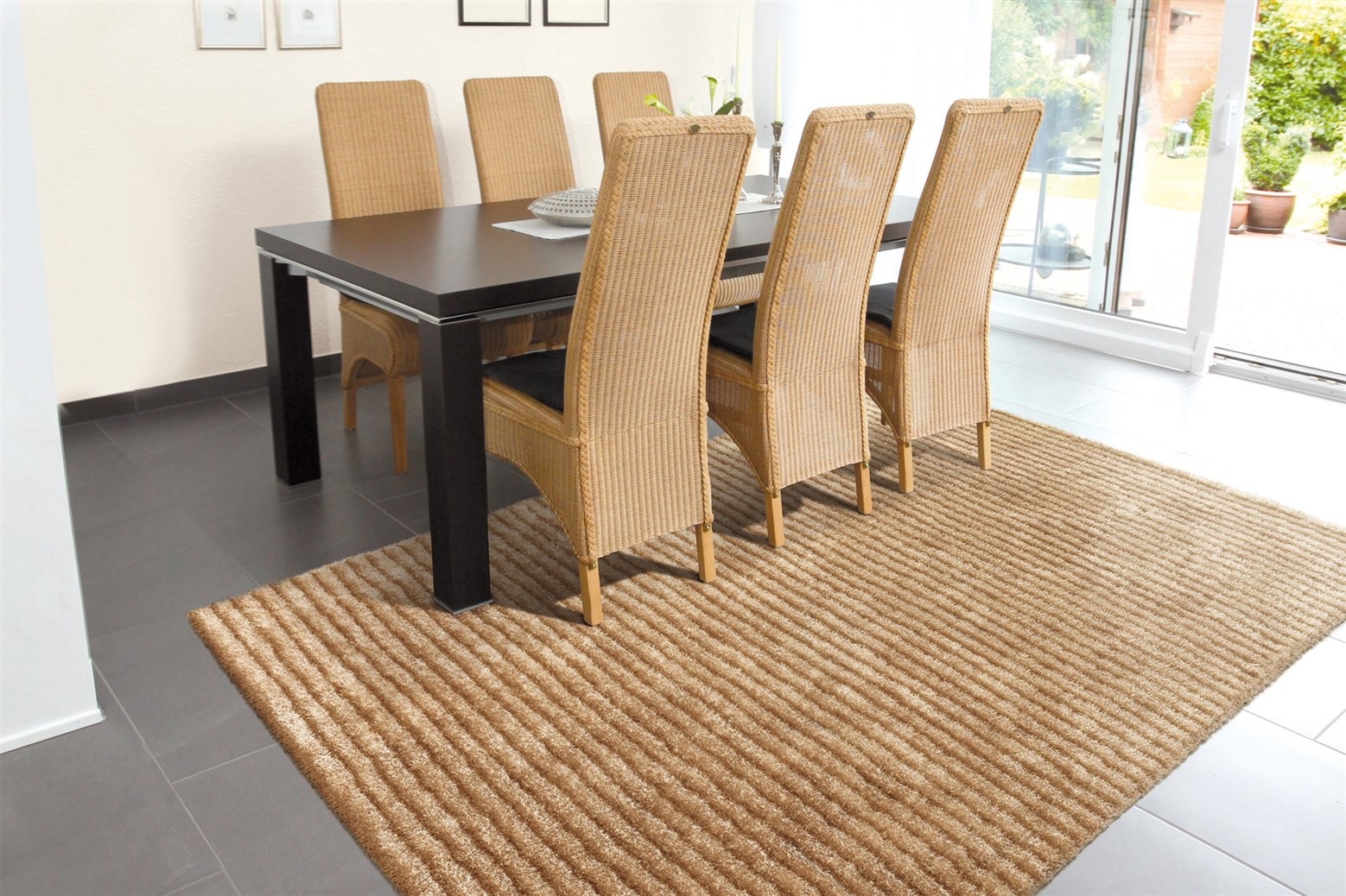 Arte Espina Teppich "Felicia 200" rechteckig 36 mm Höhe Klassisches Design günstig online kaufen