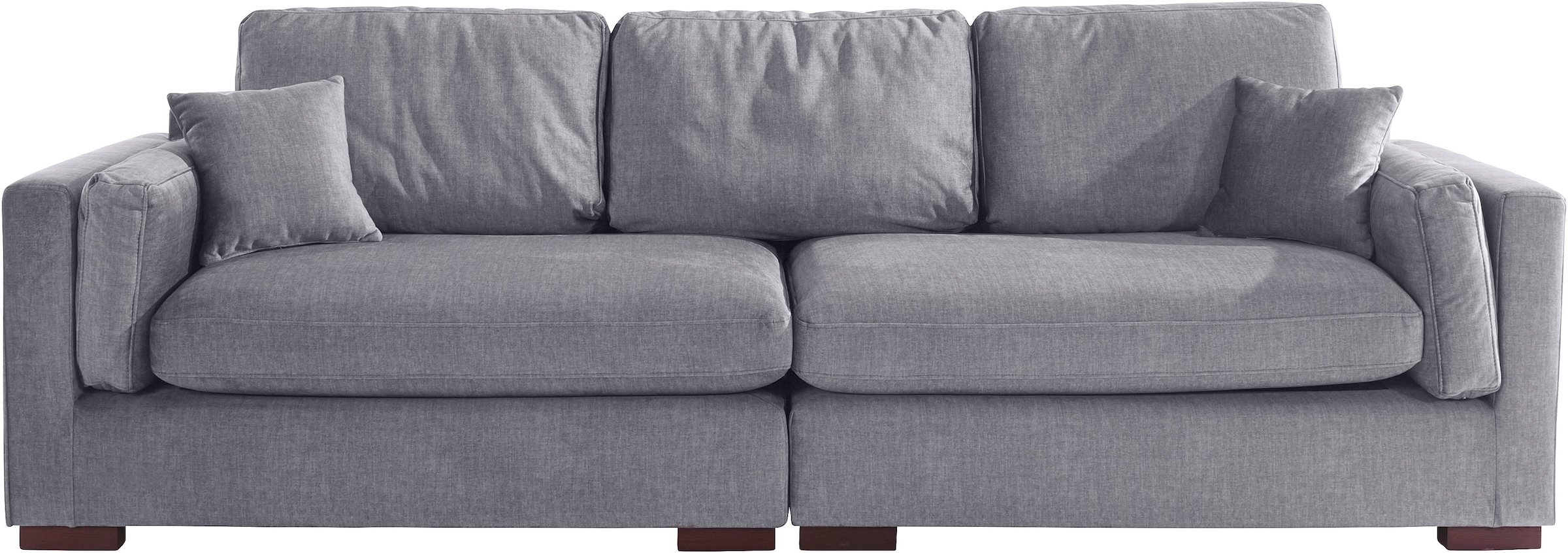 Home affaire Big-Sofa "Fresh Pond", in vielen Bezugsqualitäten und Farben, günstig online kaufen