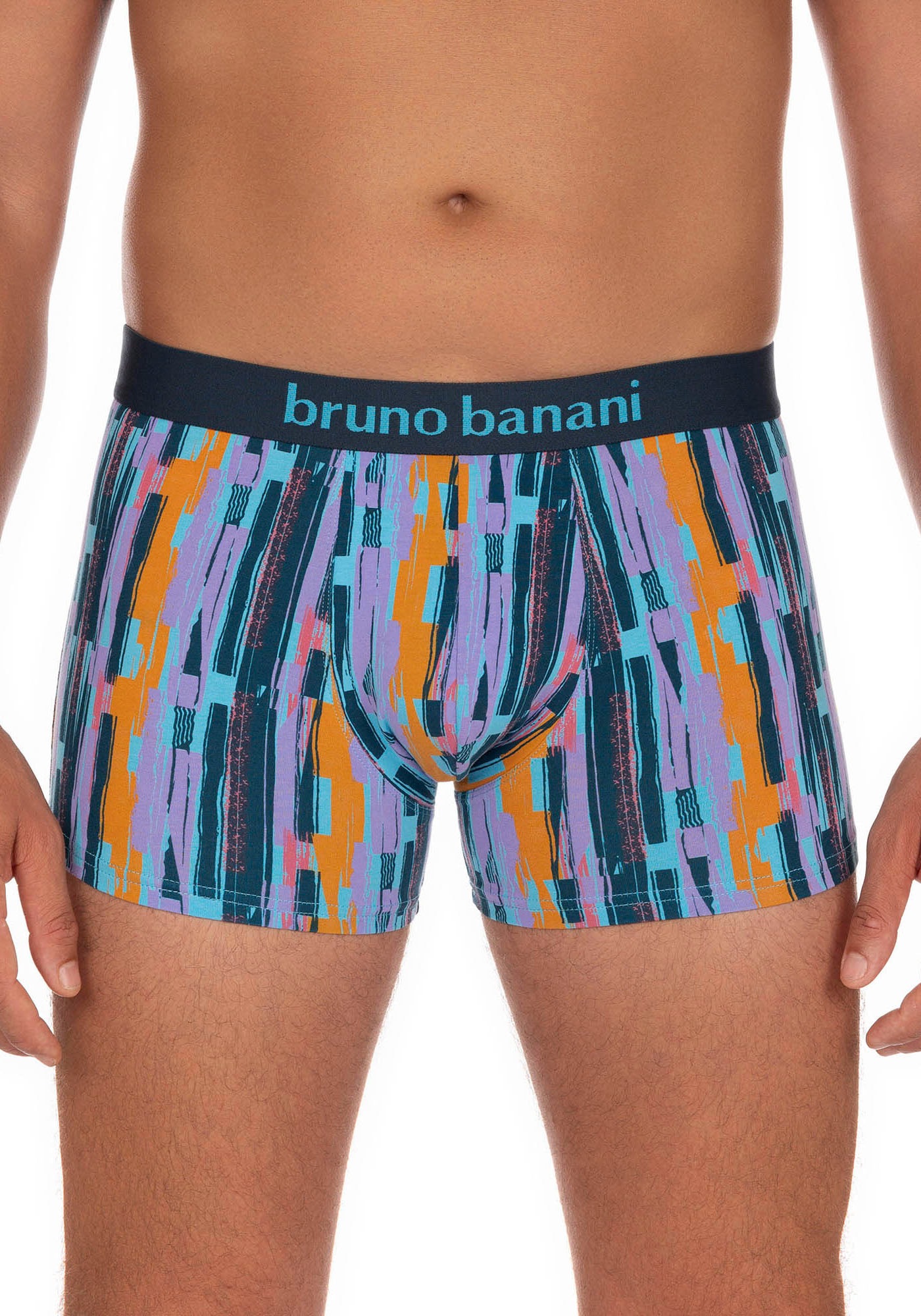 Bruno Banani Boxershorts »Retro Pants«, (2er Pack), mit stylischen Mustern