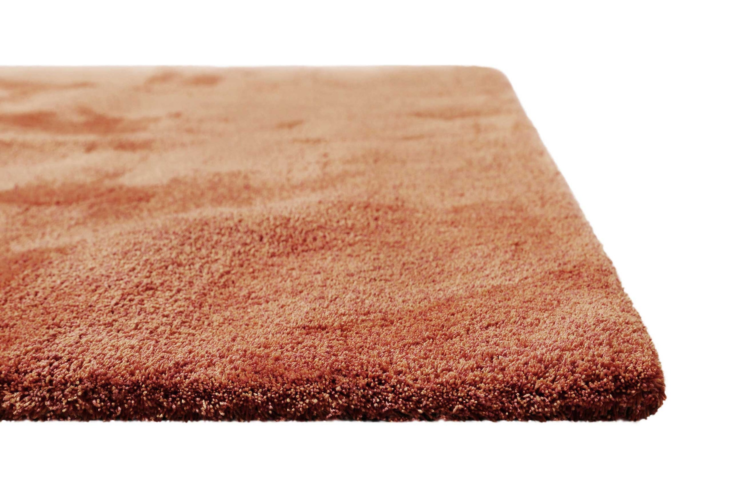 Homie Living Teppich »Sienna«, quadratisch, 20 mm Höhe, Hochflor, Microfaser, uni, weich & kuschelig, Wohnzimmer, Schlafzimmer