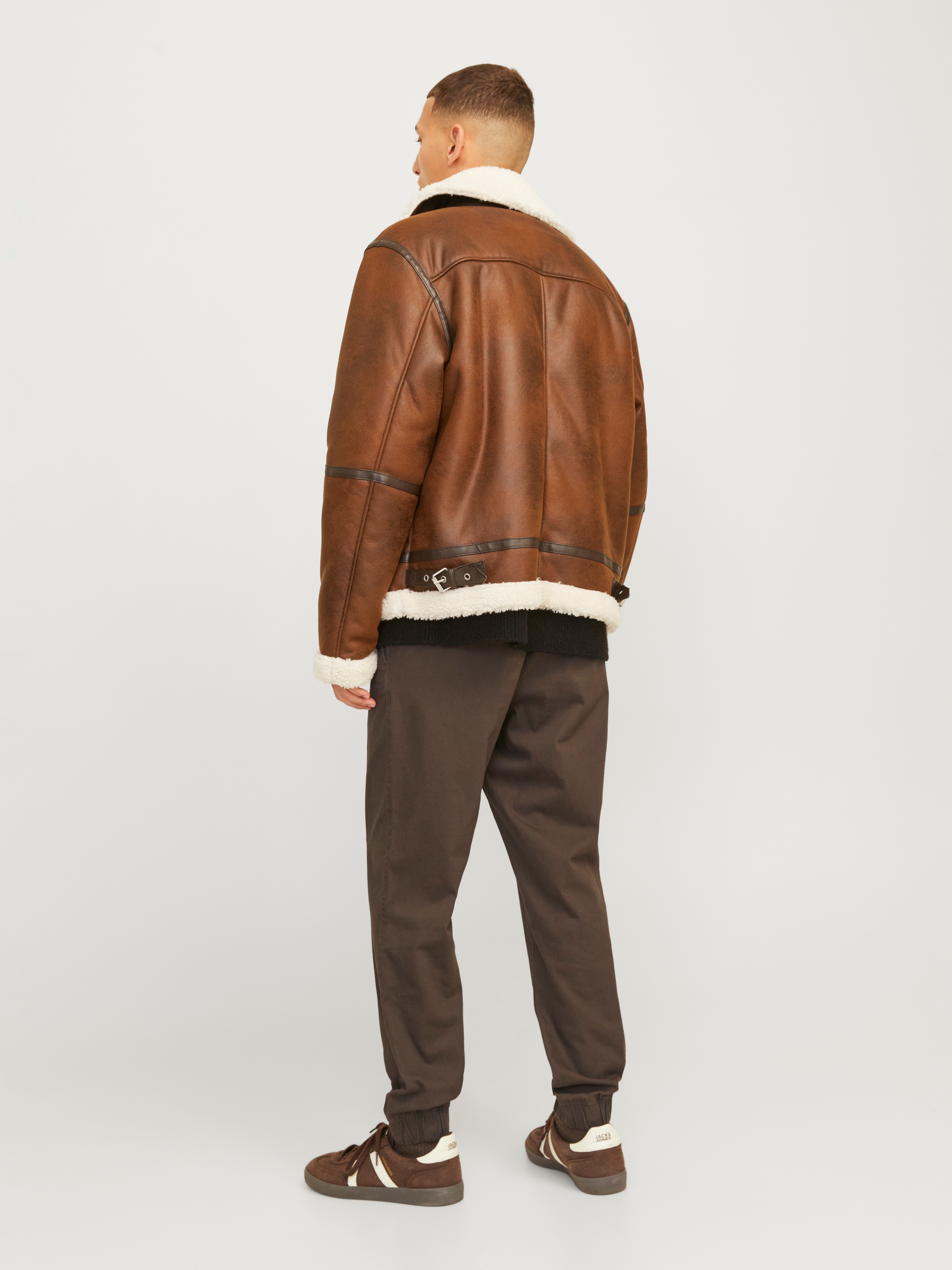 Jack & Jones Stoffhose »JPSTGORDON JJDAVE«, Mit Bündchen am Bein
