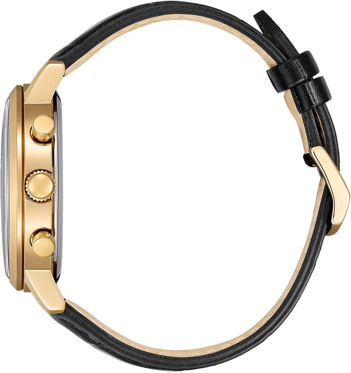 Citizen Chronograph, Armbanduhr, Herrenuhr, Solar, Stoppfunktion, Lederarmband