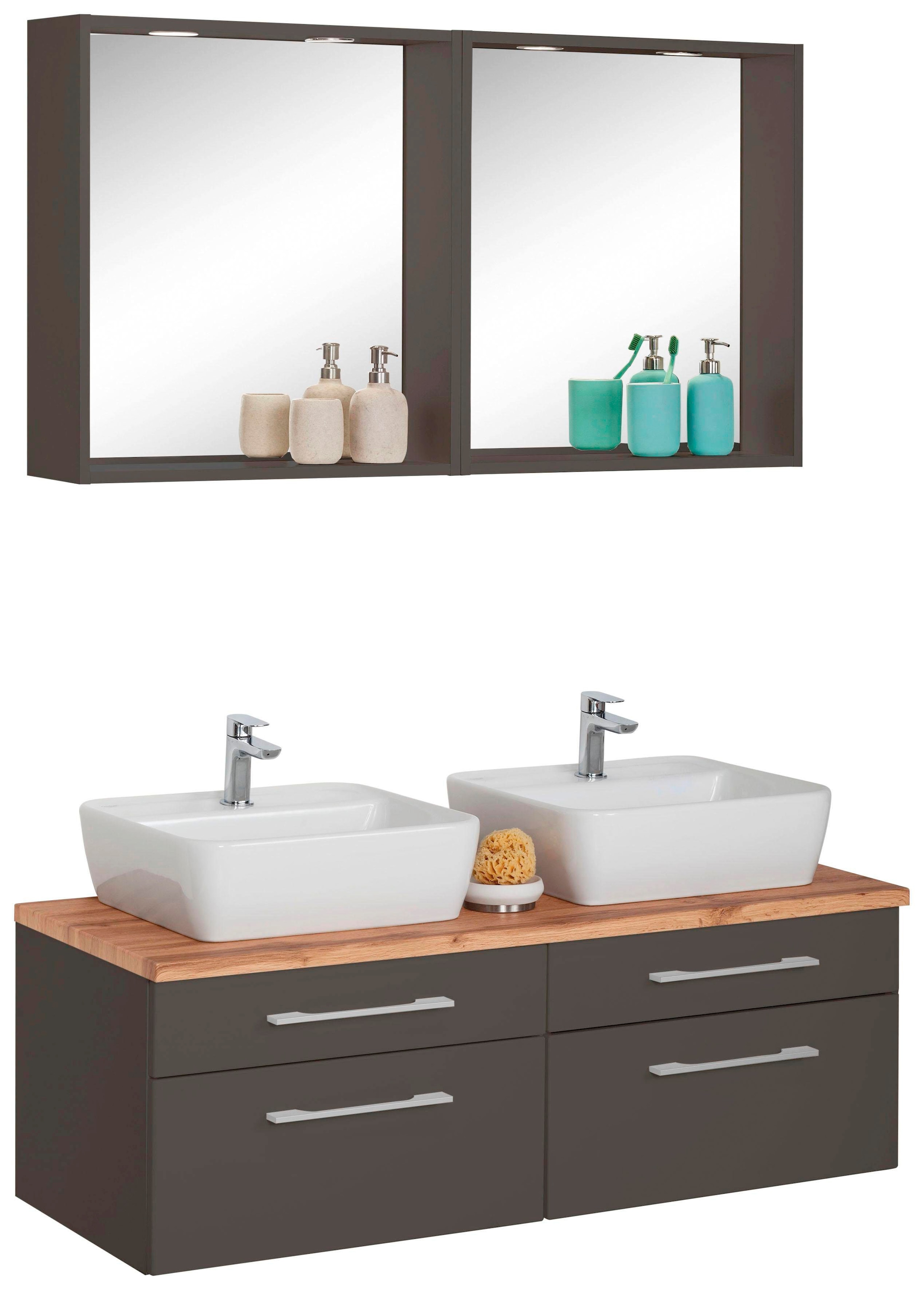 welltime Badmöbel-Set »Davos« 3 Stk. tlg. günstig online kaufen