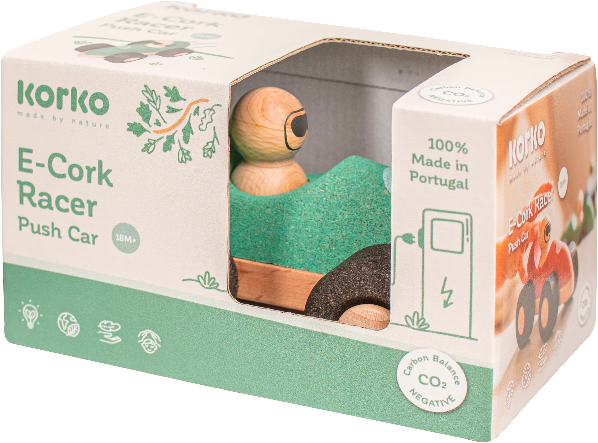 KORKO Spielzeug-Auto »E-Cork Racer« Made in Europe