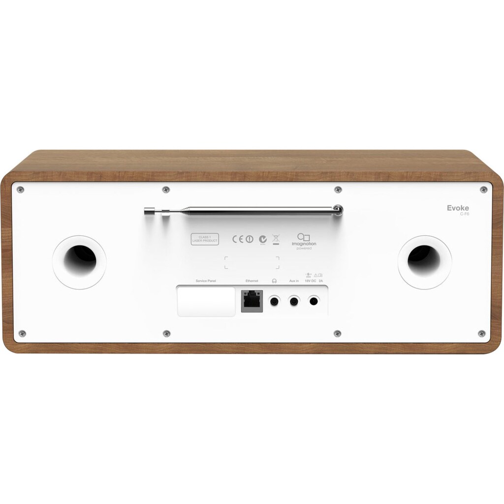 Pure Stereoanlage »EVOKE C-F6«, (Bluetooth-WLAN-LAN (Ethernet) FM-Tuner-Digitalradio (DAB+) 20 W)