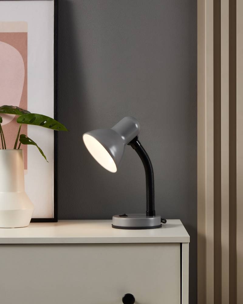 EGLO Tischleuchte »BASIC« E27 Ø12,5 x H30 cm / exkl. 1 x E27 (je max. 40W) günstig online kaufen