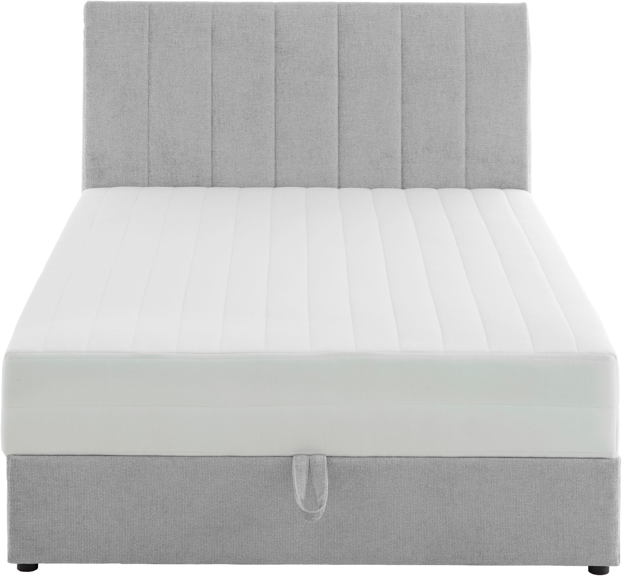 ATLANTIC home collection Boxbett »ALISIA« mit Taschenfederkern, Bettkasten und Kissenrolle im Originalbezug