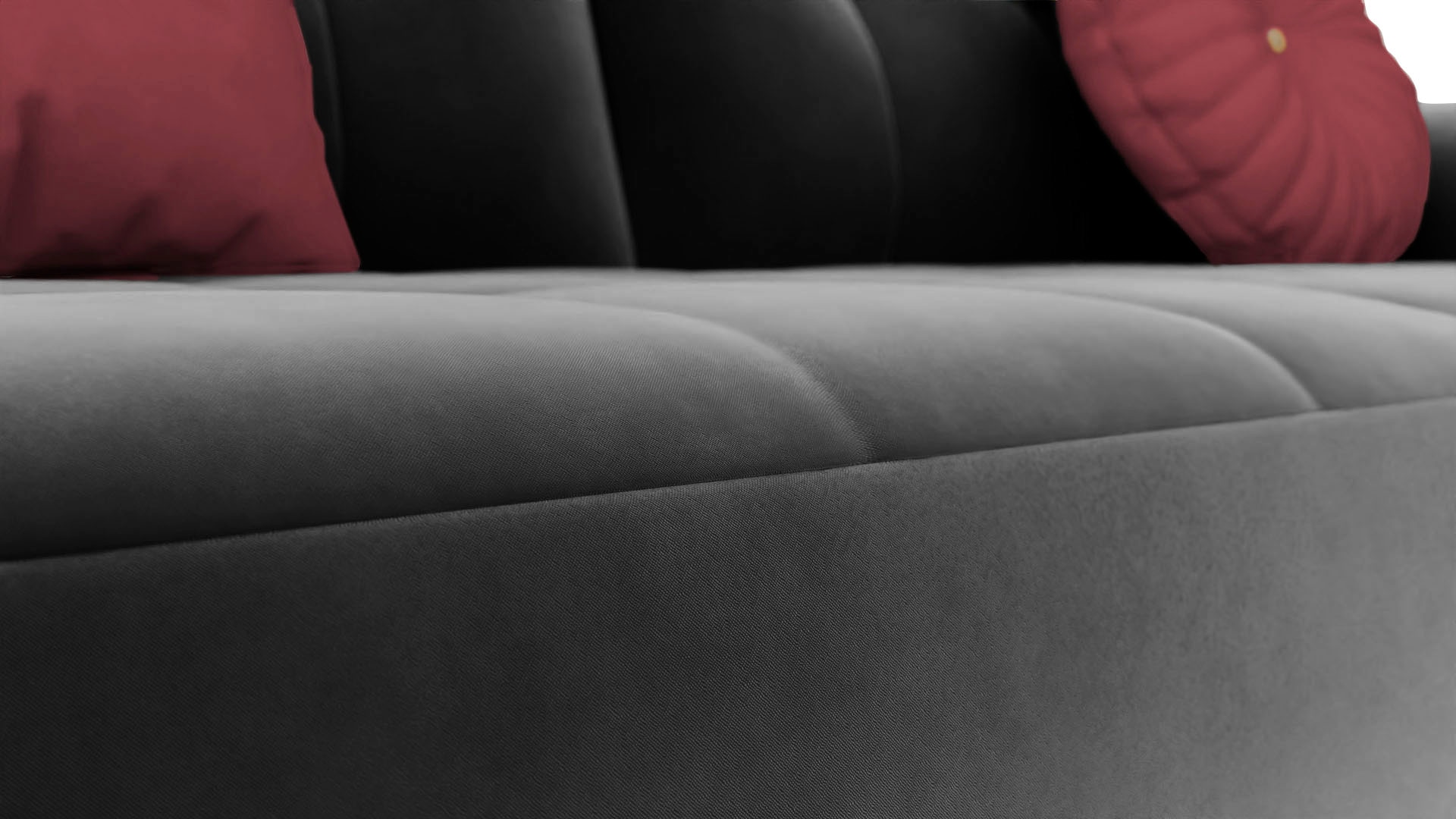 sit&more Ecksofa »Orient 1 L-Form« inkl. 4 Zierkissen mit Strass-Stein, goldfarbene Metallfüße