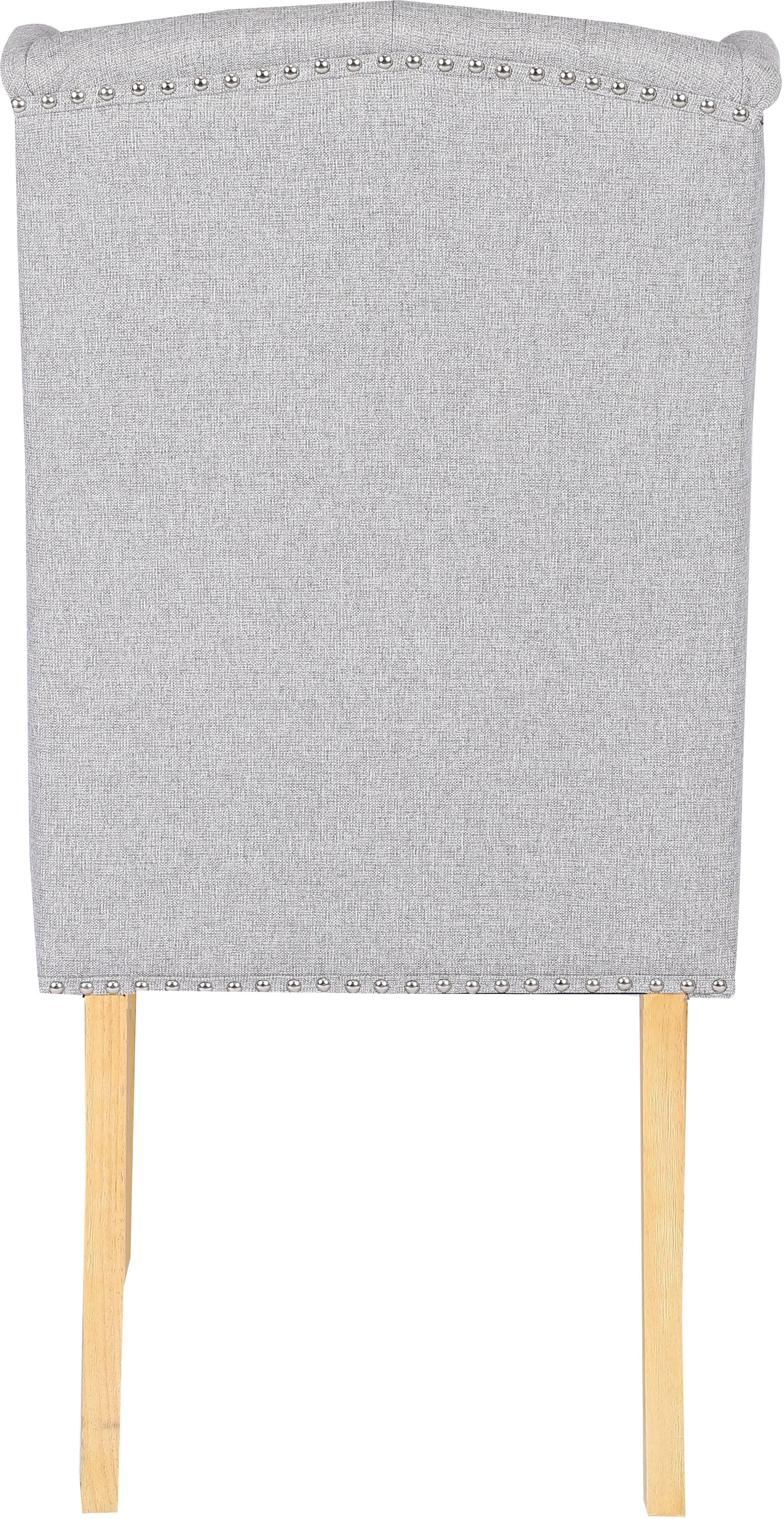 Home affaire Esszimmerstuhl »Liao, 2er-Set«, (Set), pflegeleichter Webstoff Bezug, Knopfheftung, Sitzhöhe ca. 50 cm