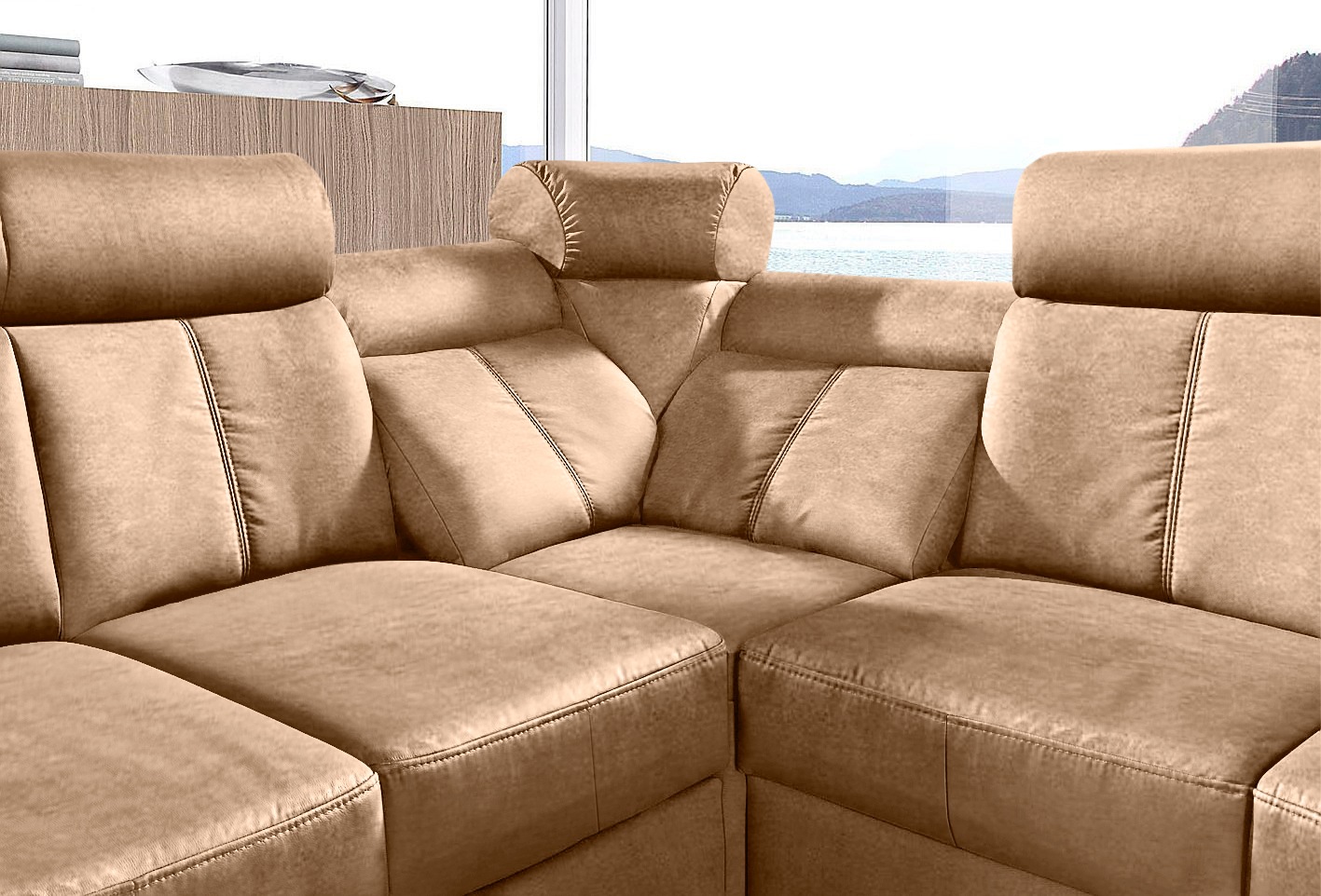 sit&more Ecksofa »Basel L-Form«, wahlweise mit Relaxfunktion günstig online kaufen