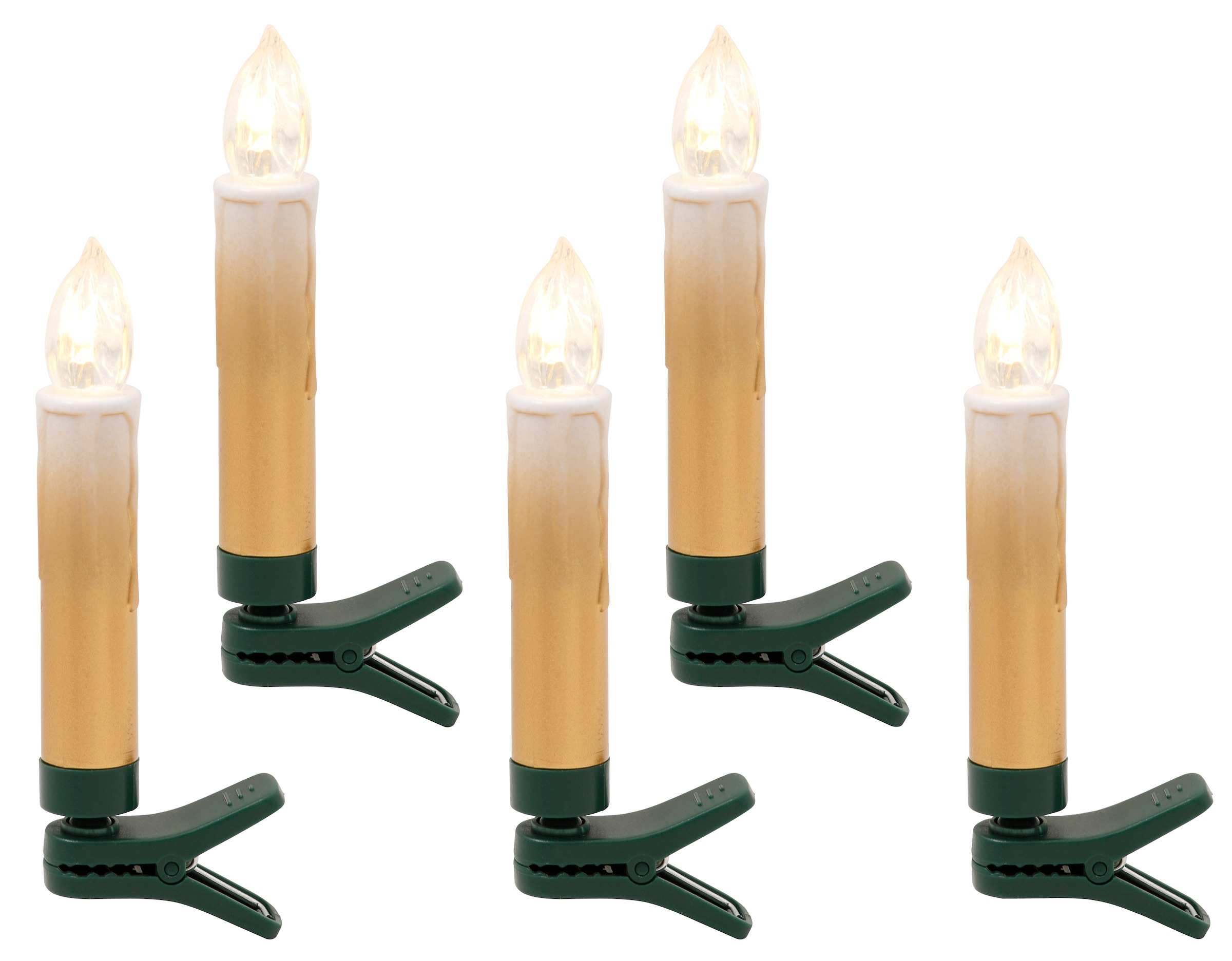 Farbverlauf, LED-Christbaumkerzen »Ahmady, 10,2 Leonique 25 ca. cm«, kaufen Christbaumschmuck 25 Kerzen kabellos Weihnachtsdeko, St.-flammig, mit online Höhe